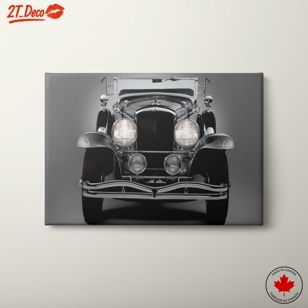 Vintage Classic Car Front View