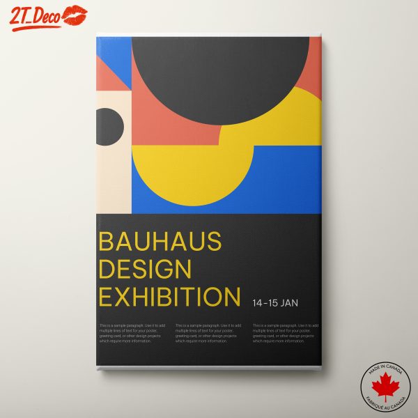 Colorful Bauhaus Design Art