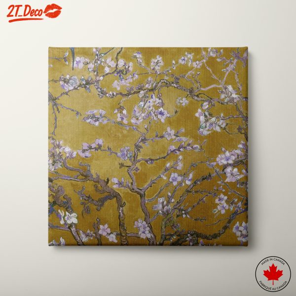 Cherry Blossom Branches in Abstract Form