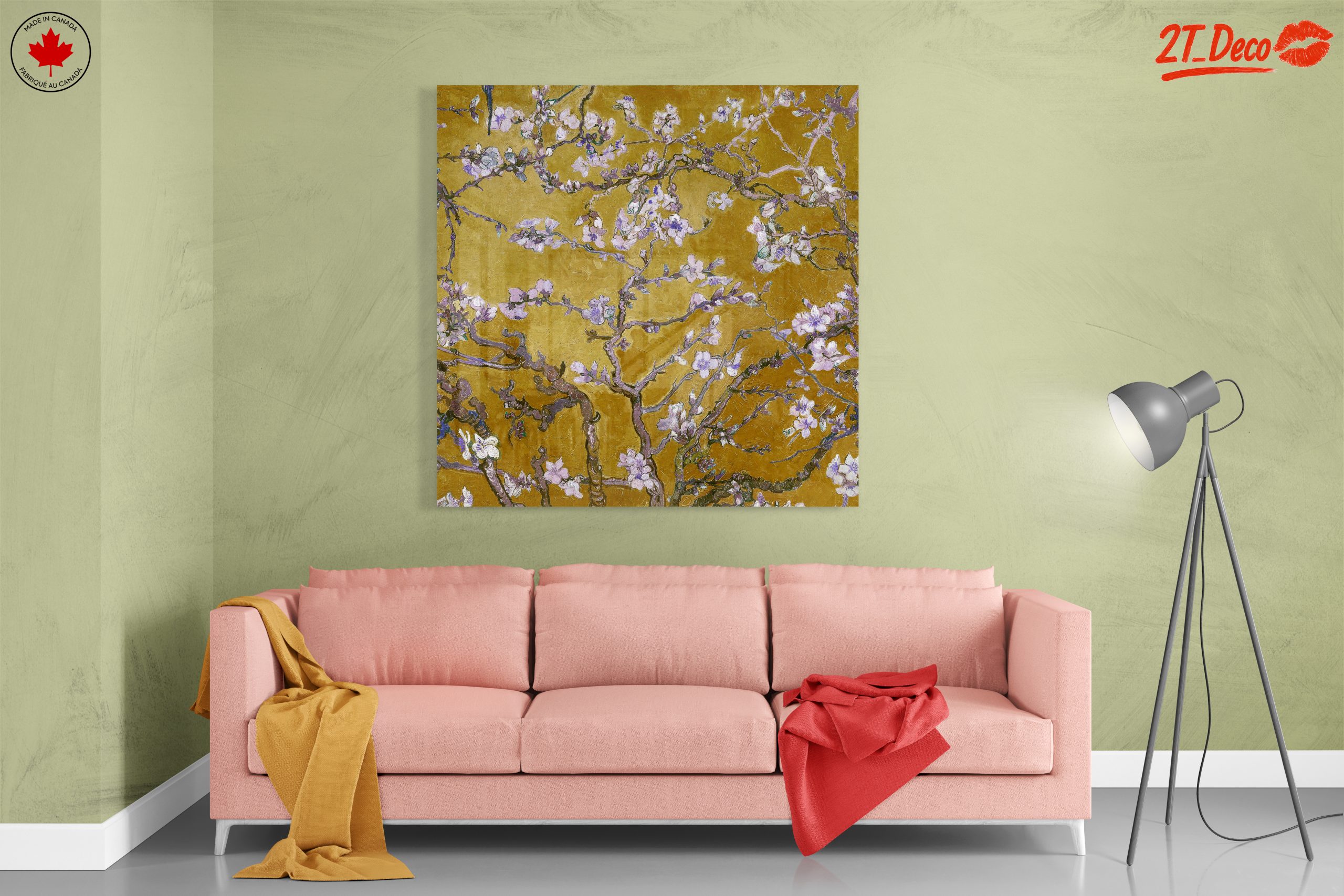 Cherry Blossom Branches in Abstract Form - Image 7
