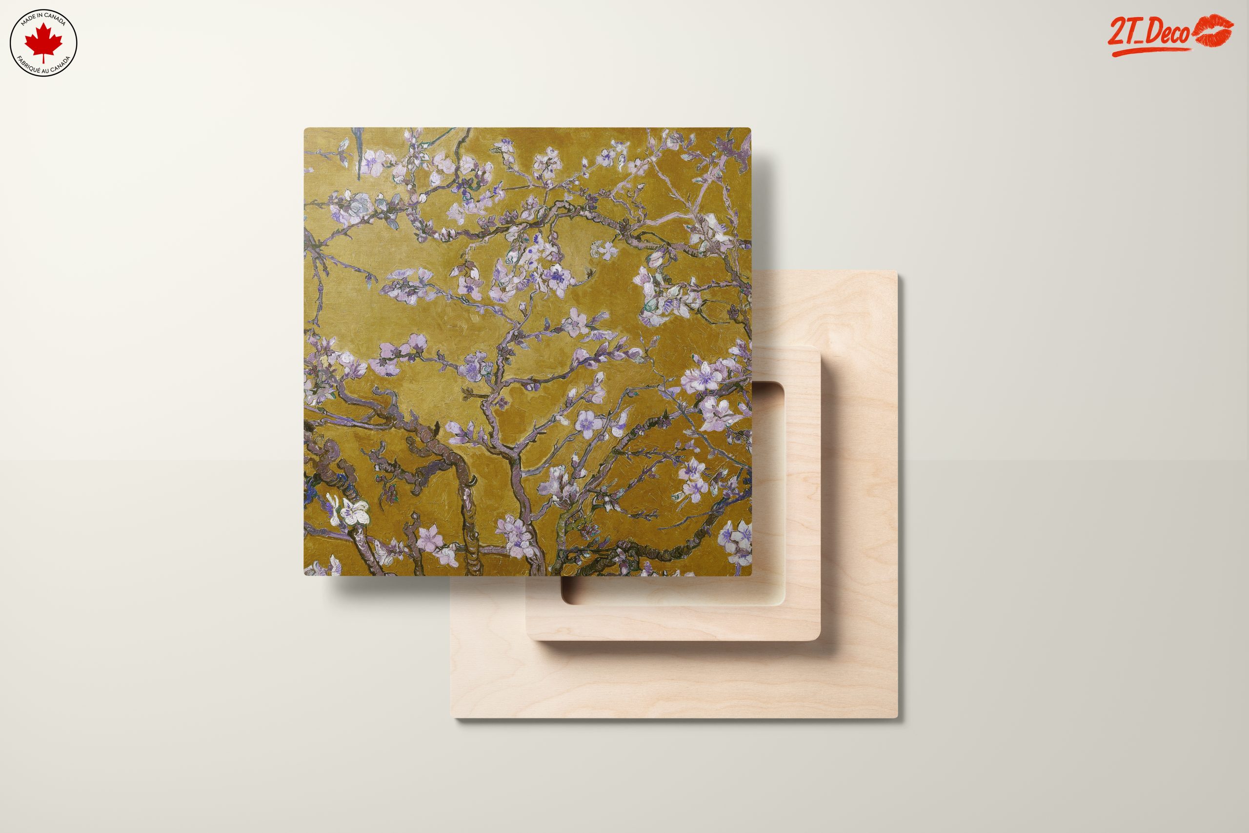 Cherry Blossom Branches in Abstract Form - Image 11