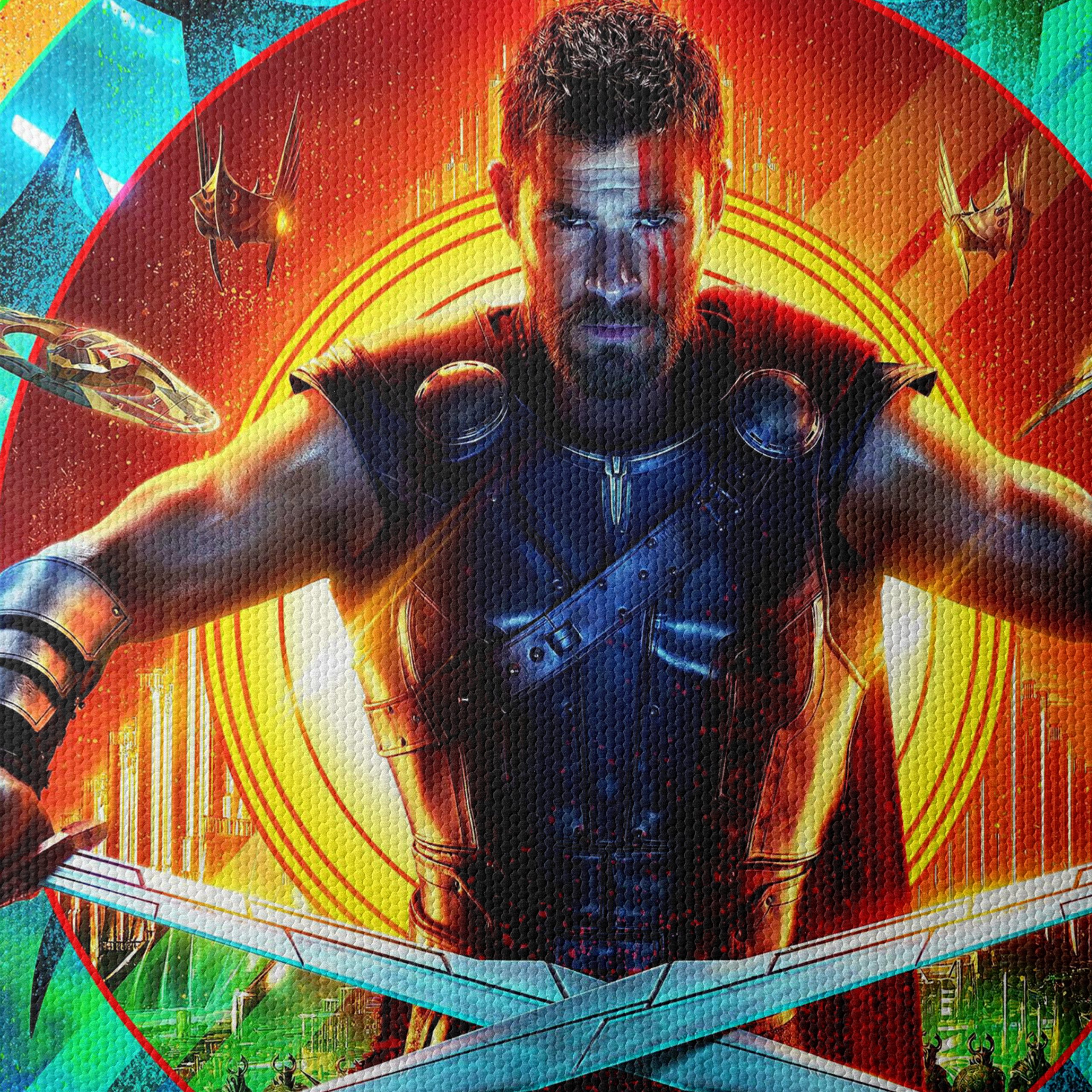 Epic Marvel Thor Artwork with Vivid Colors - Image 4