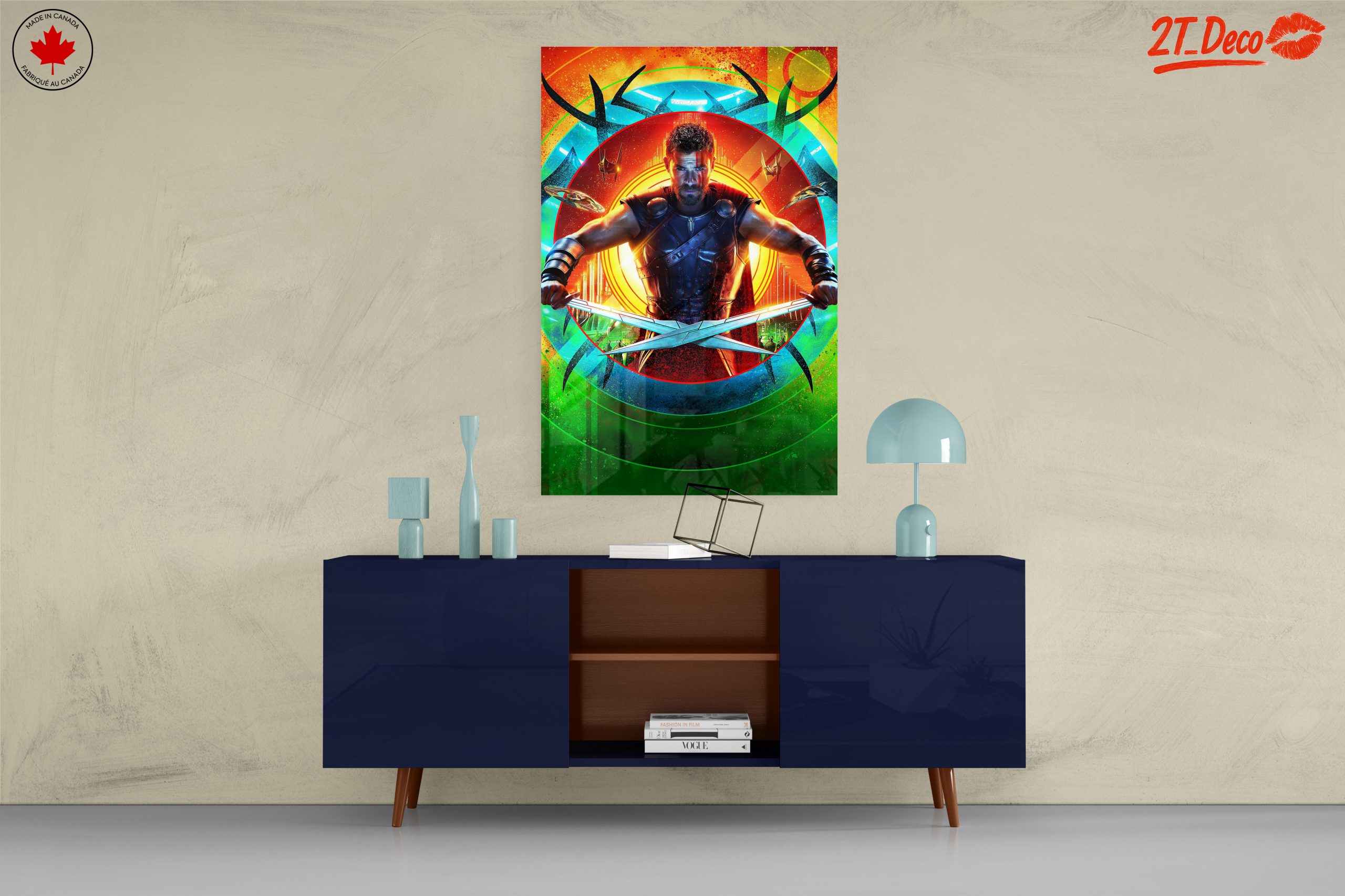 Epic Marvel Thor Artwork with Vivid Colors - Image 8