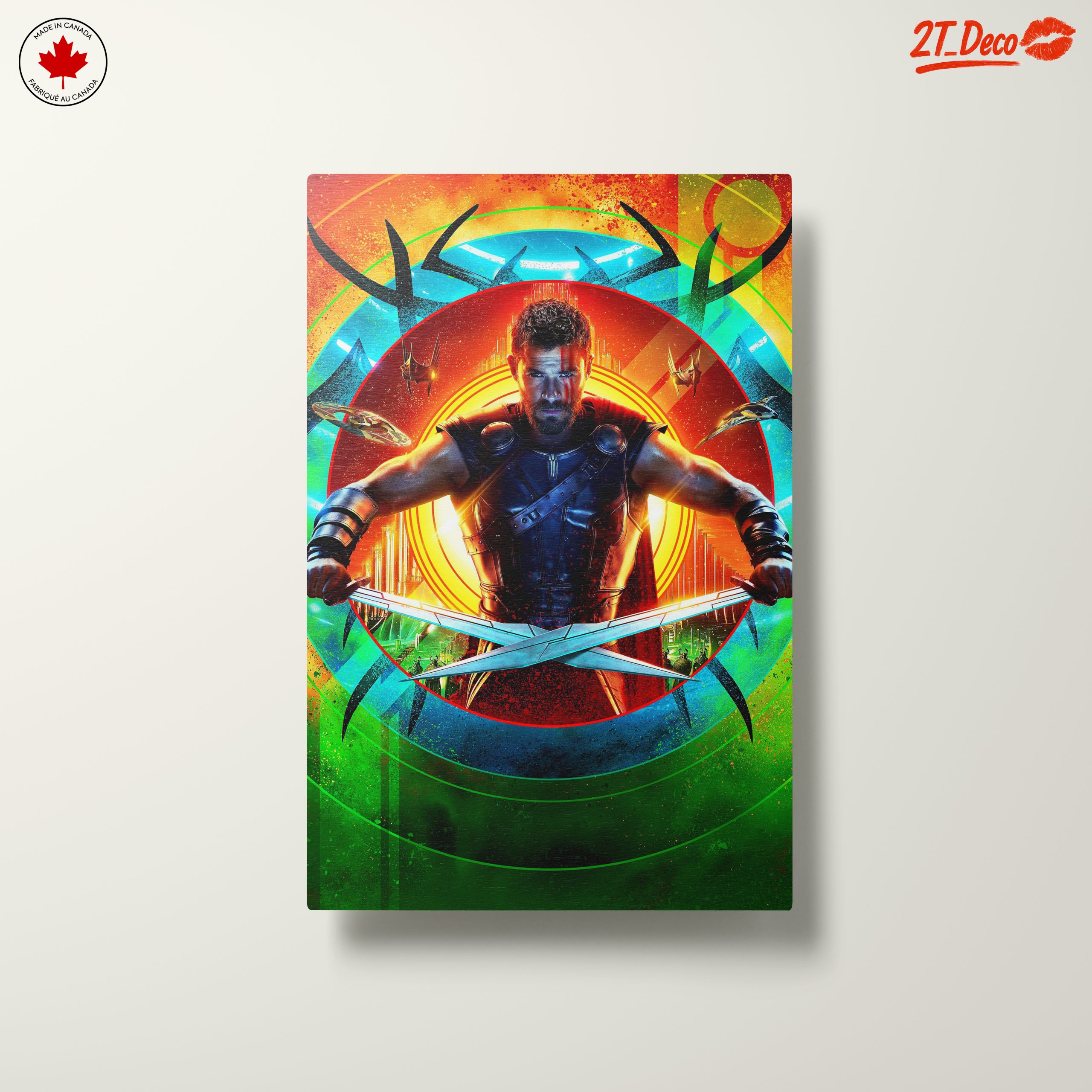 Epic Marvel Thor Artwork with Vivid Colors - Image 10