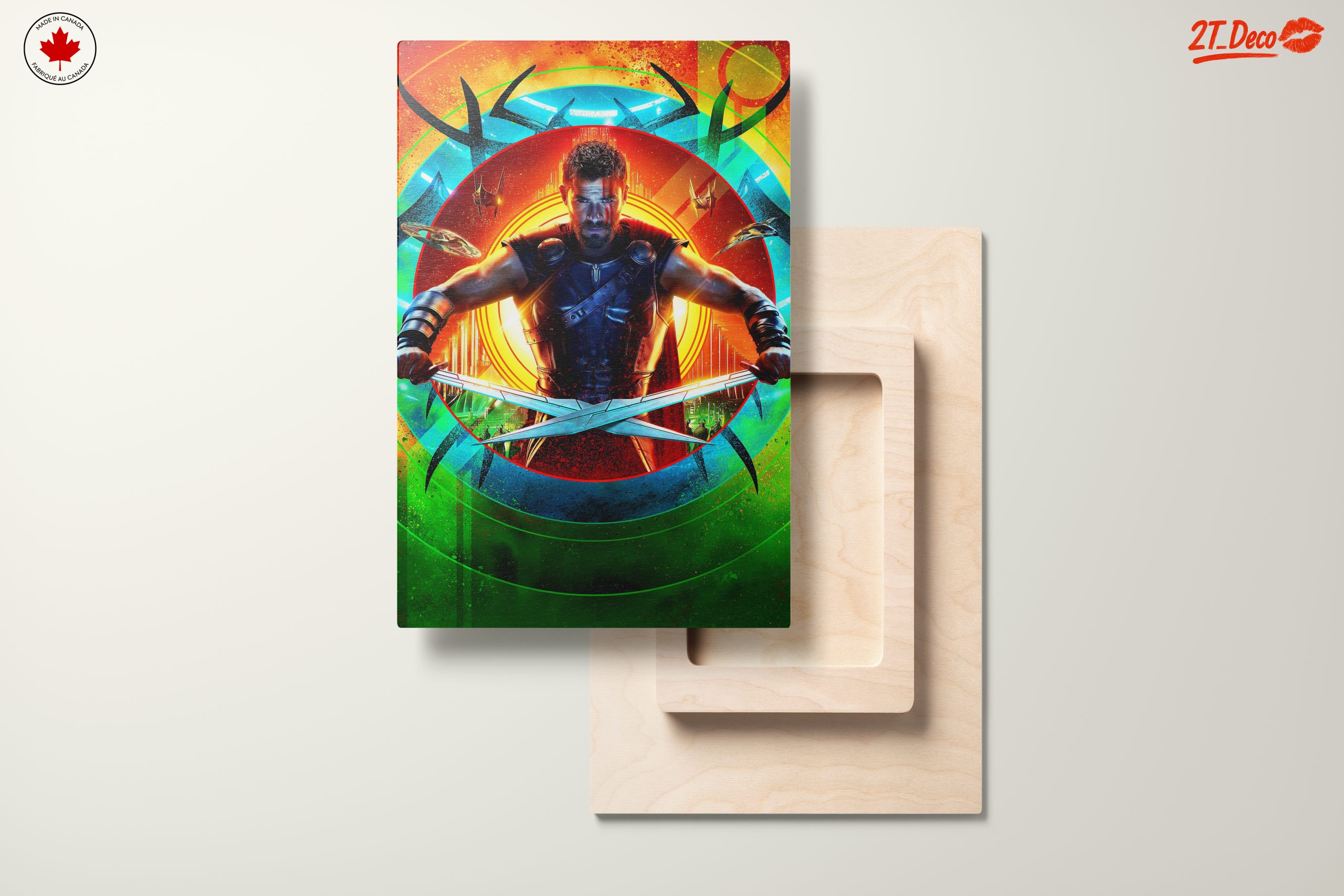 Epic Marvel Thor Artwork with Vivid Colors - Image 11