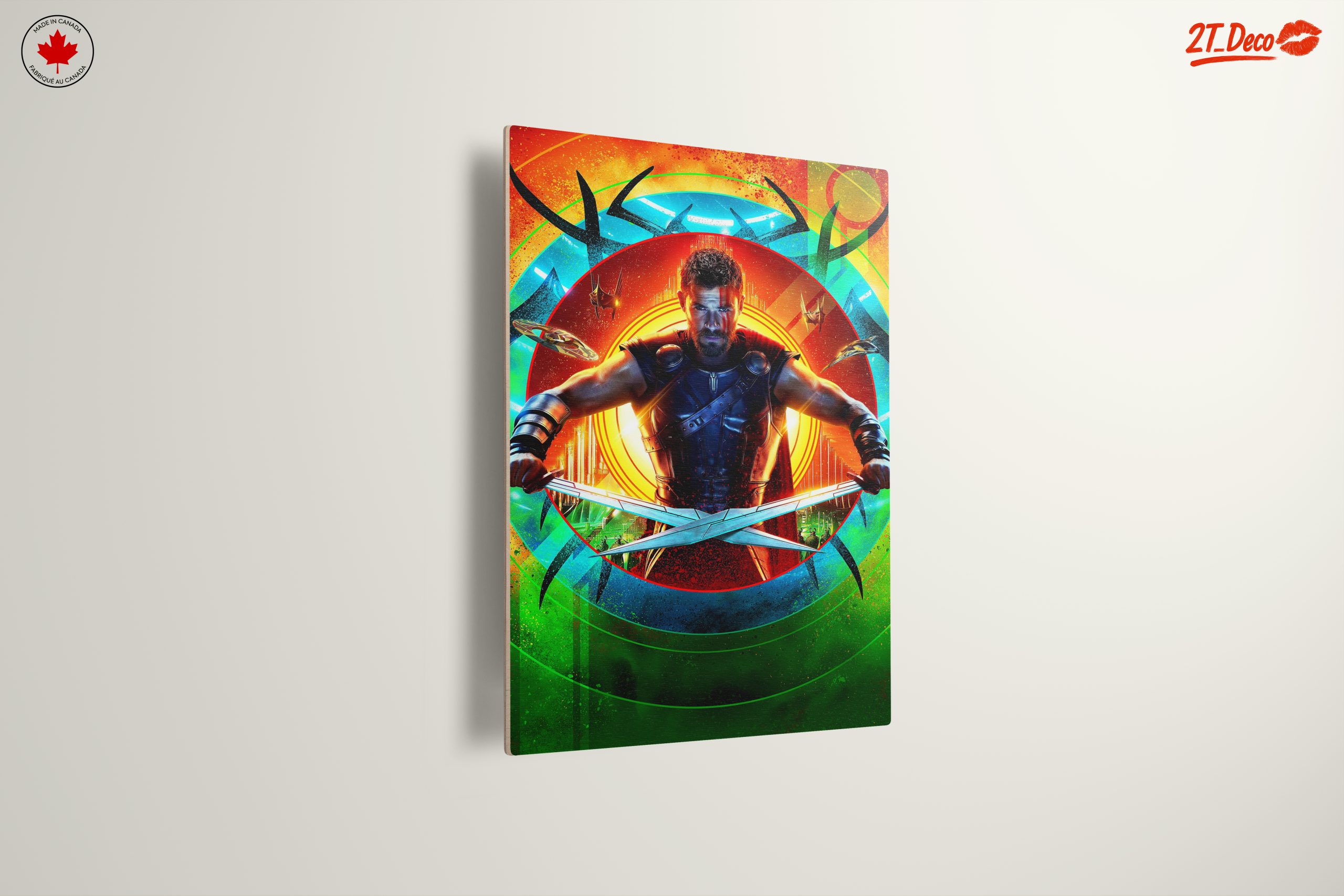 Epic Marvel Thor Artwork with Vivid Colors - Image 13