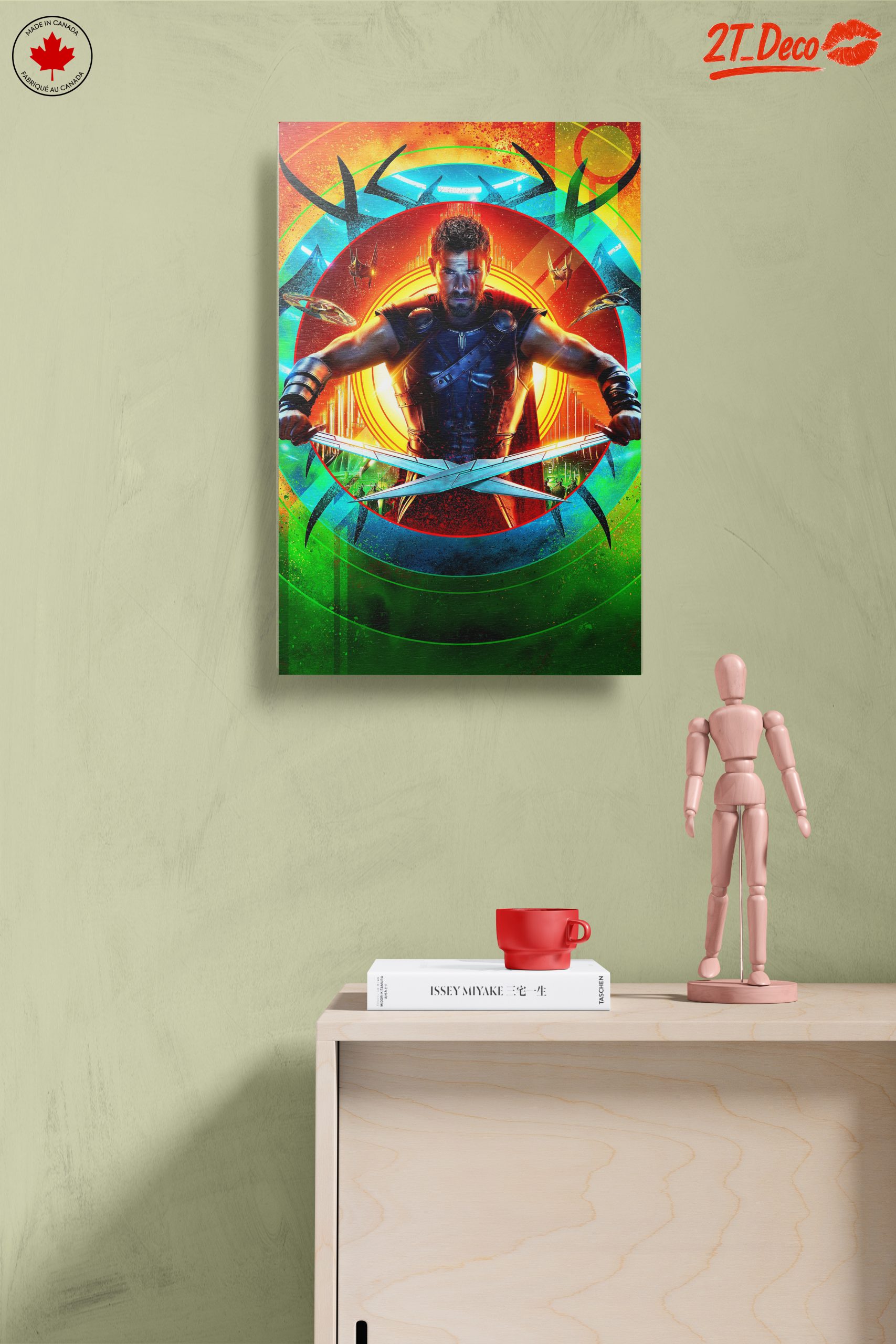 Epic Marvel Thor Artwork with Vivid Colors - Image 14