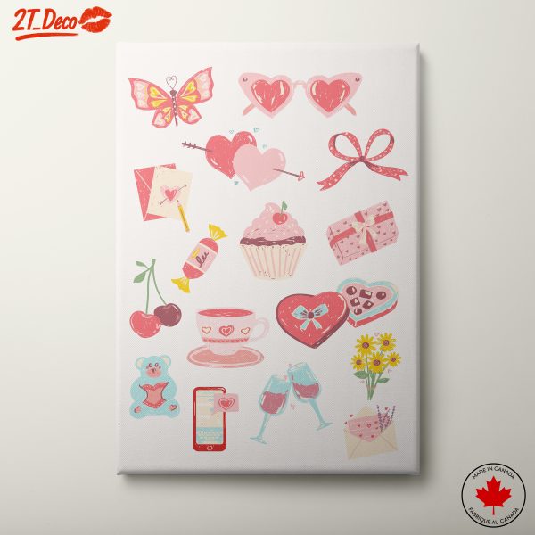 Cute Romantic Illustrations for Valentine’s Day
