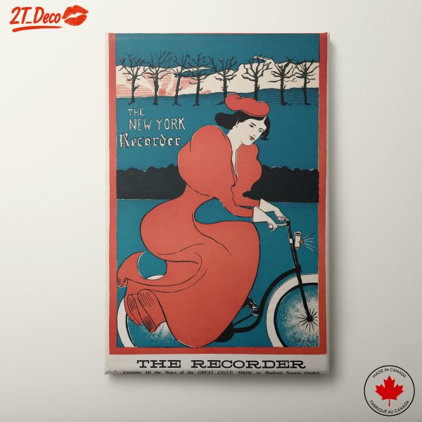 Vintage New York Recorder Poster Art