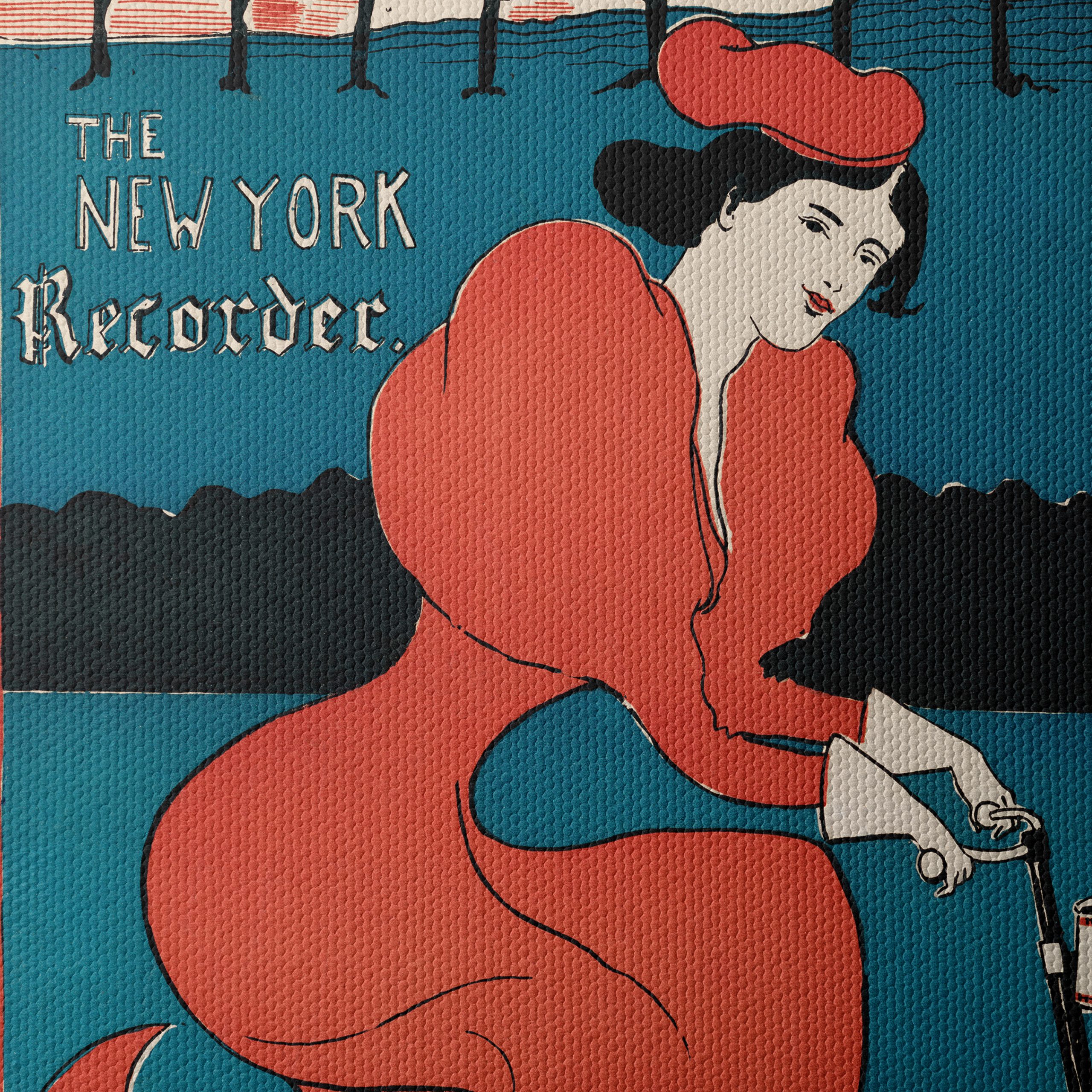 Vintage New York Recorder Poster Art - Image 4