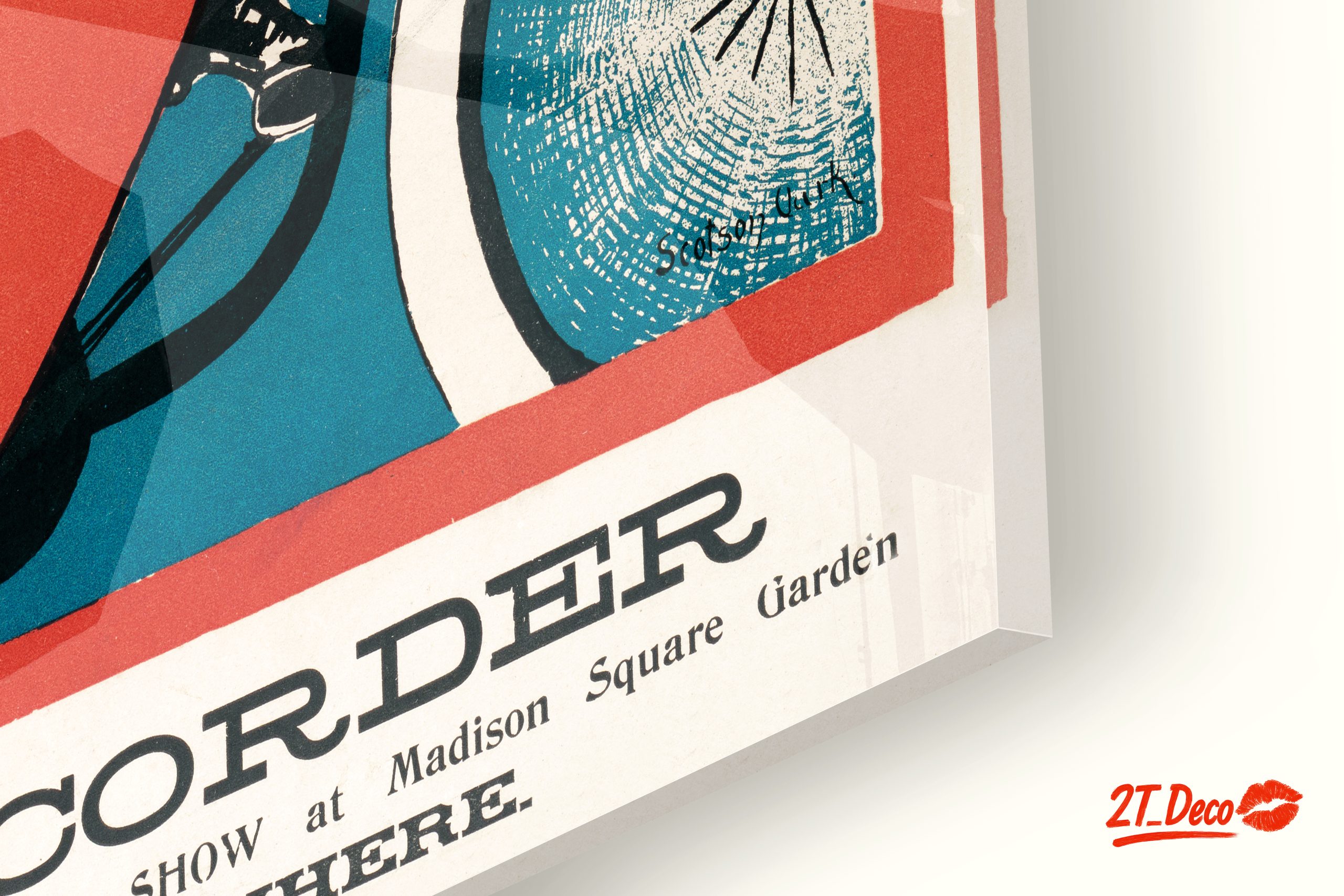 Vintage New York Recorder Poster Art - Image 9