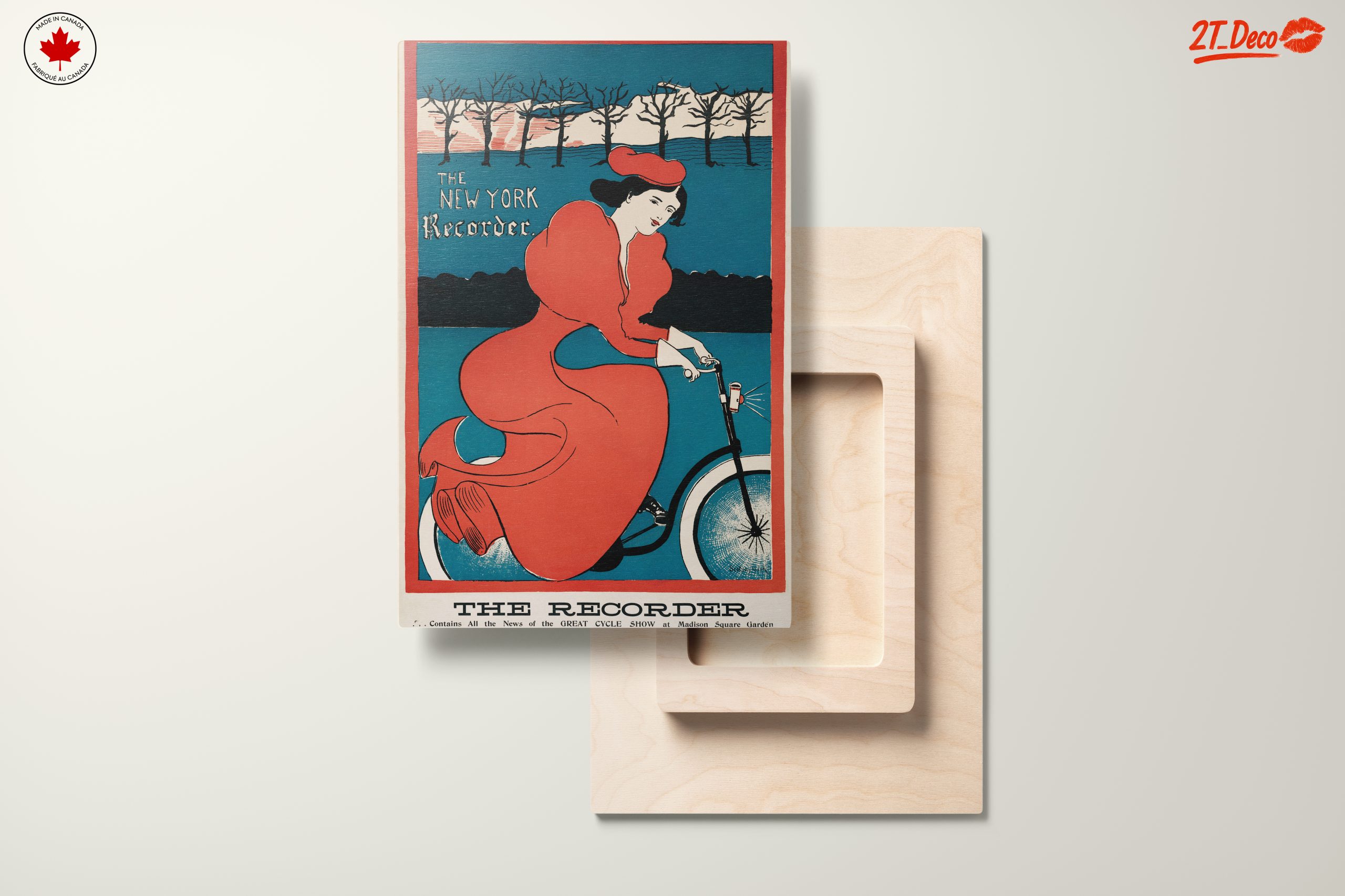 Vintage New York Recorder Poster Art - Image 11