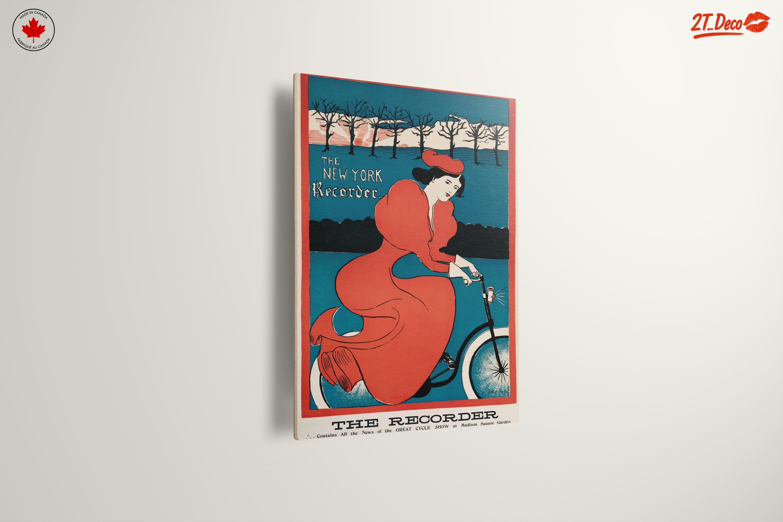 Vintage New York Recorder Poster Art - Image 13