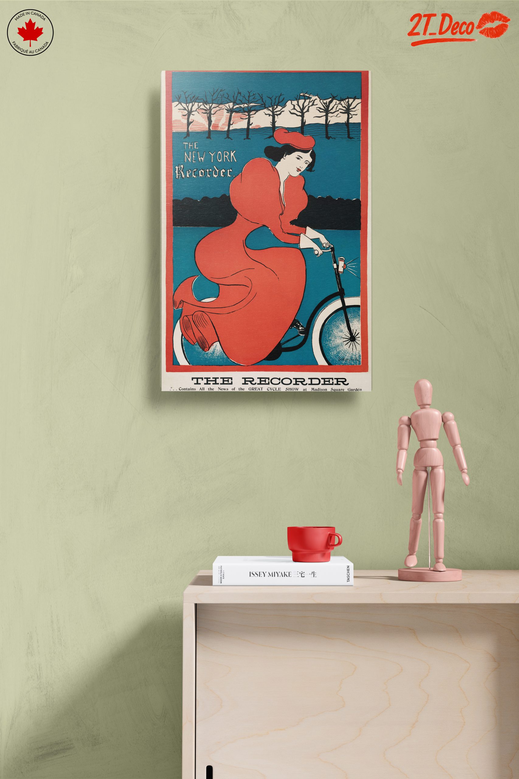 Vintage New York Recorder Poster Art - Image 14