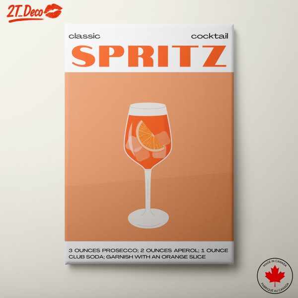 Classic Spritz Cocktail Artwork