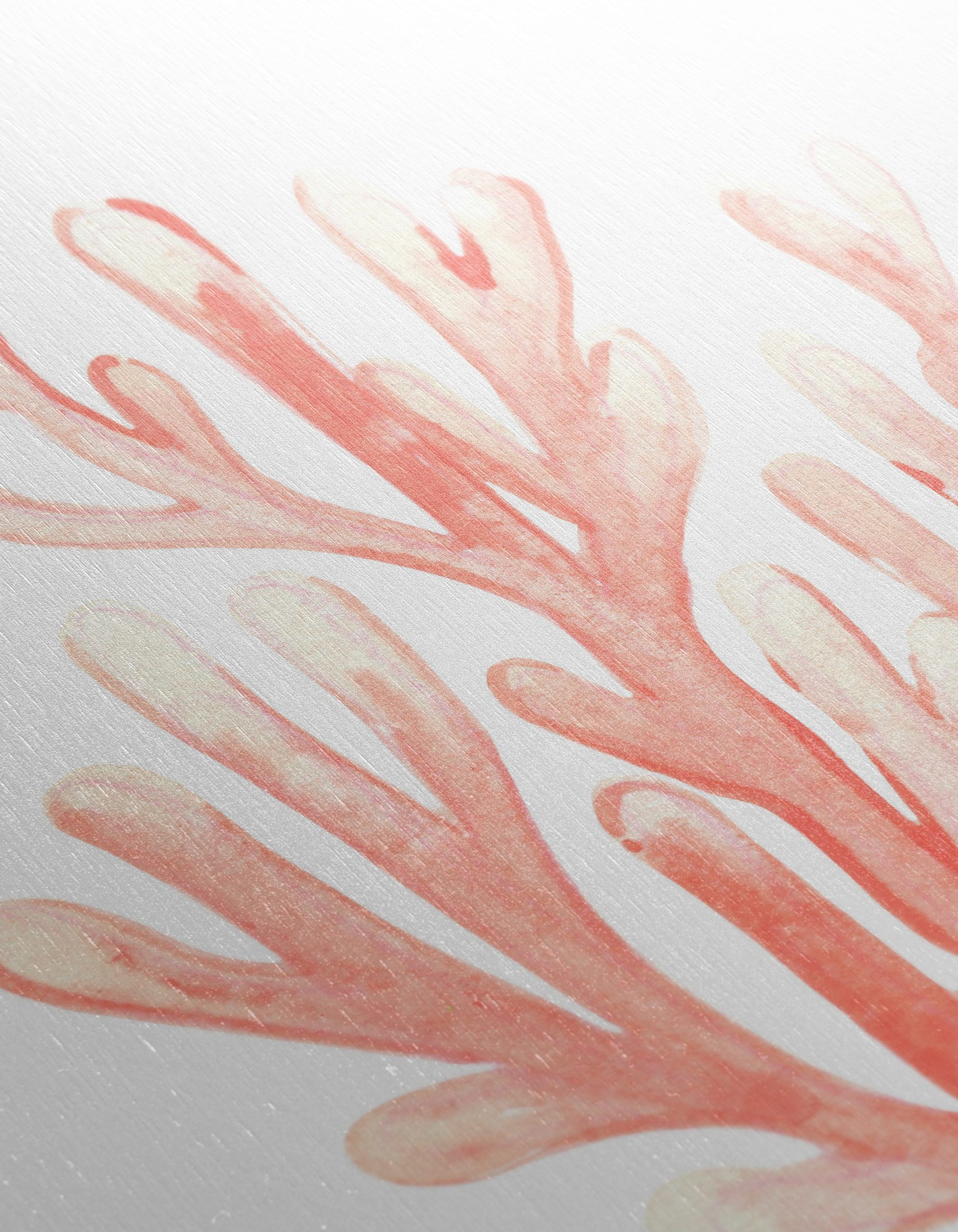 Delicate Coral Watercolor Art for Home Decor - Image 12