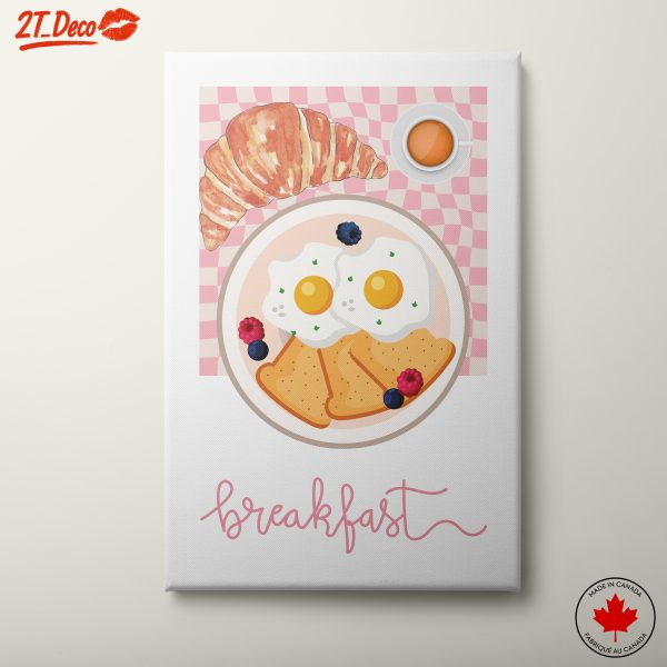 Colorful Abstract Breakfast Art 2