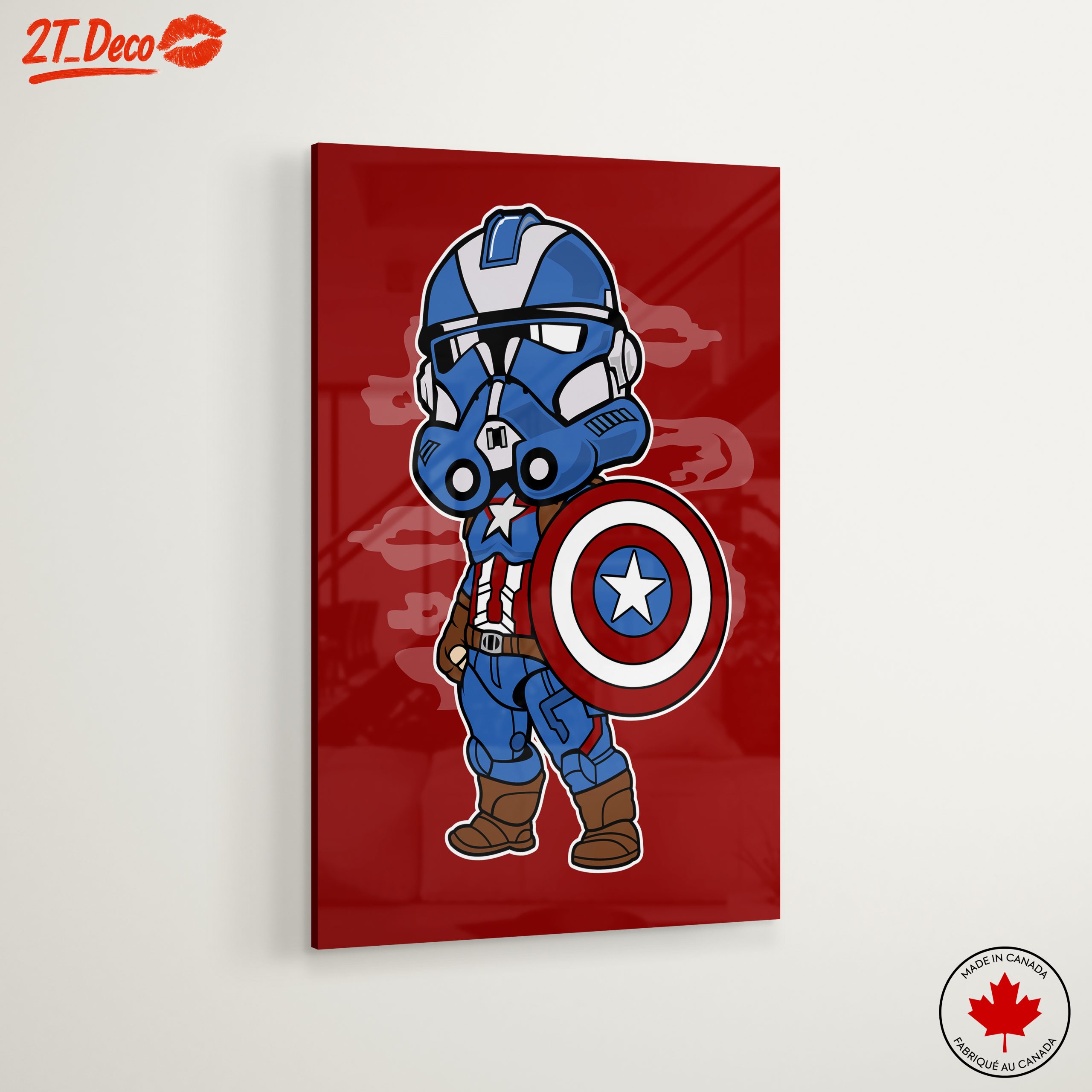 Cute Captain America Character Art 2 - Image 6