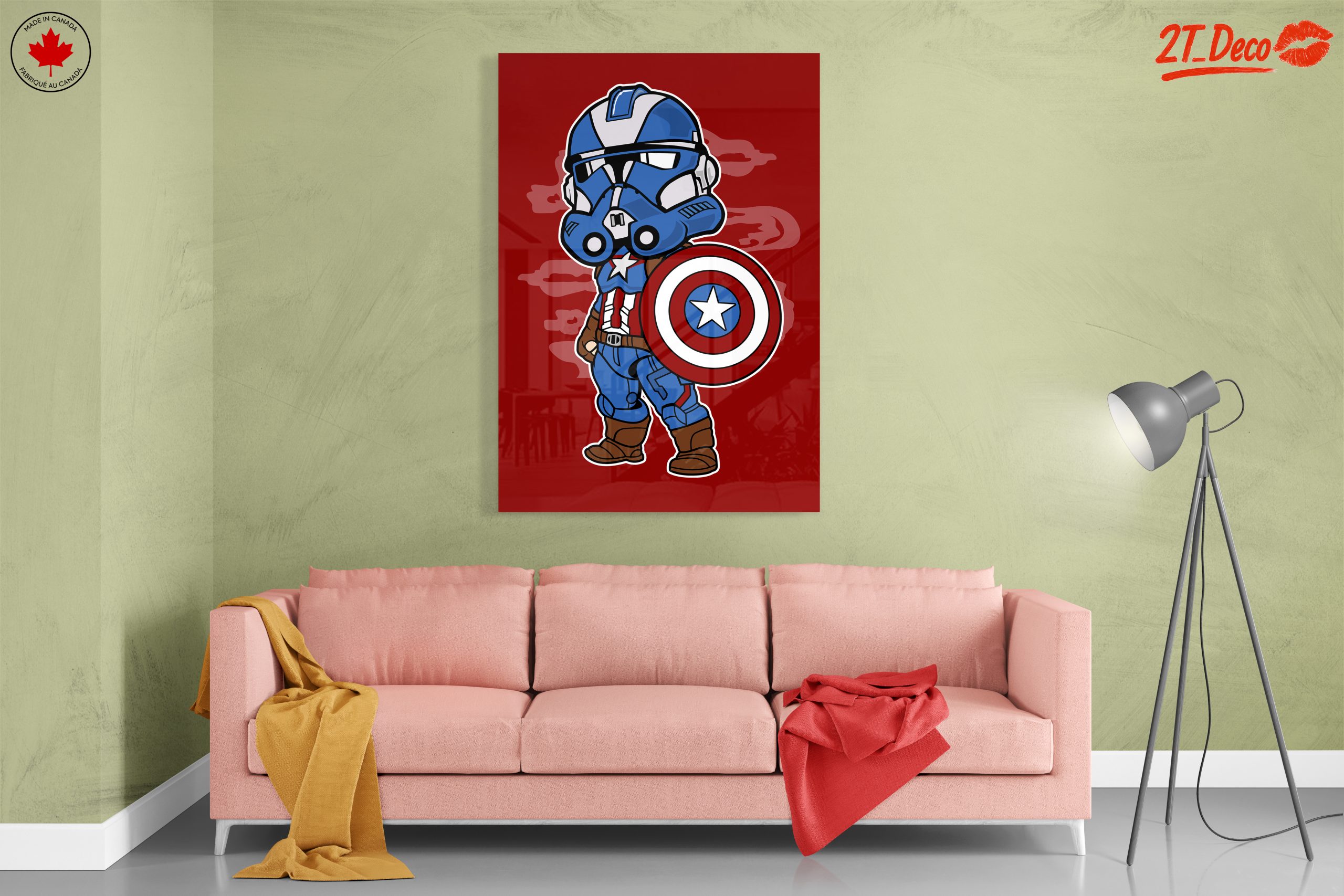 Cute Captain America Character Art 2 - Image 7