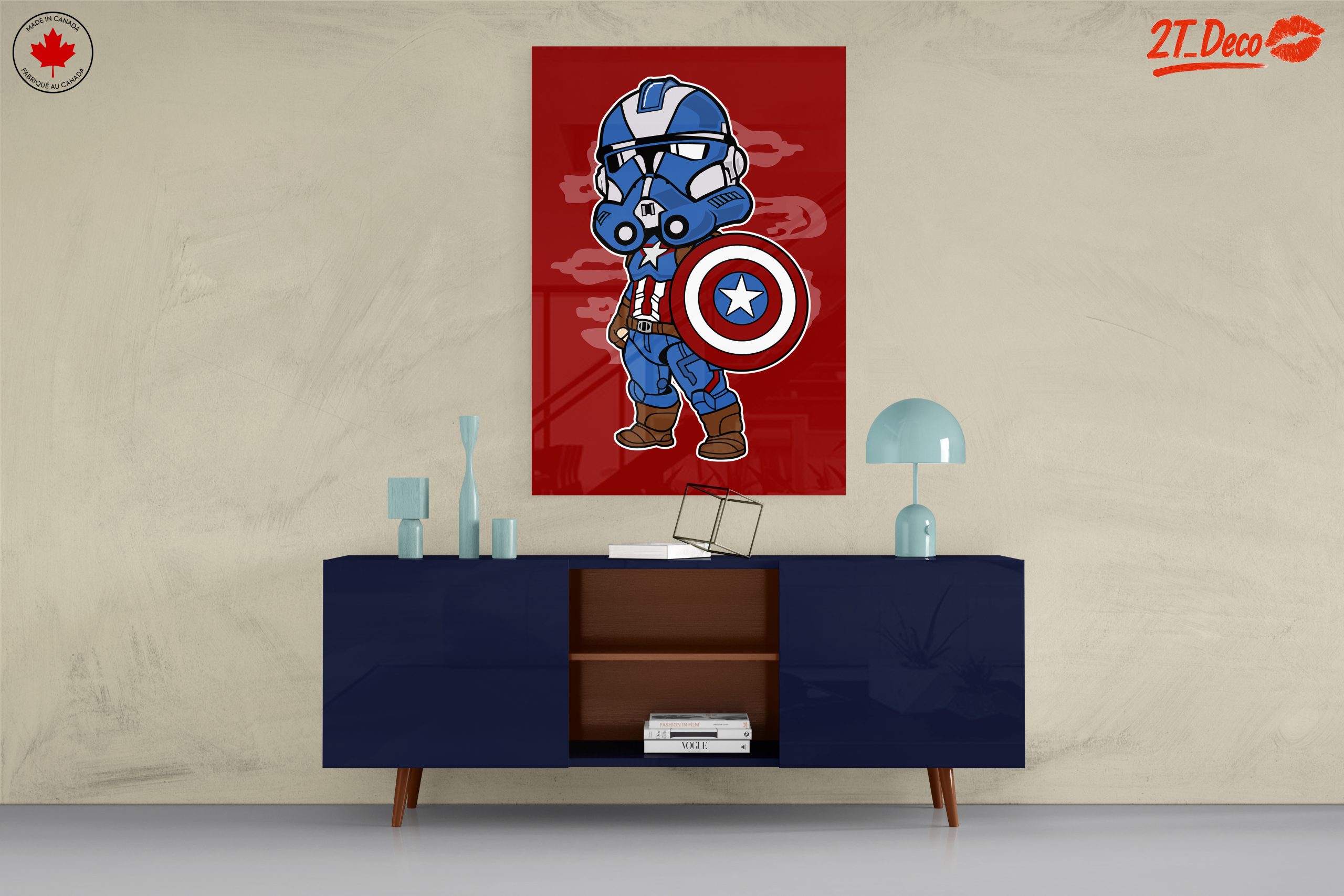 Cute Captain America Character Art 2 - Image 8