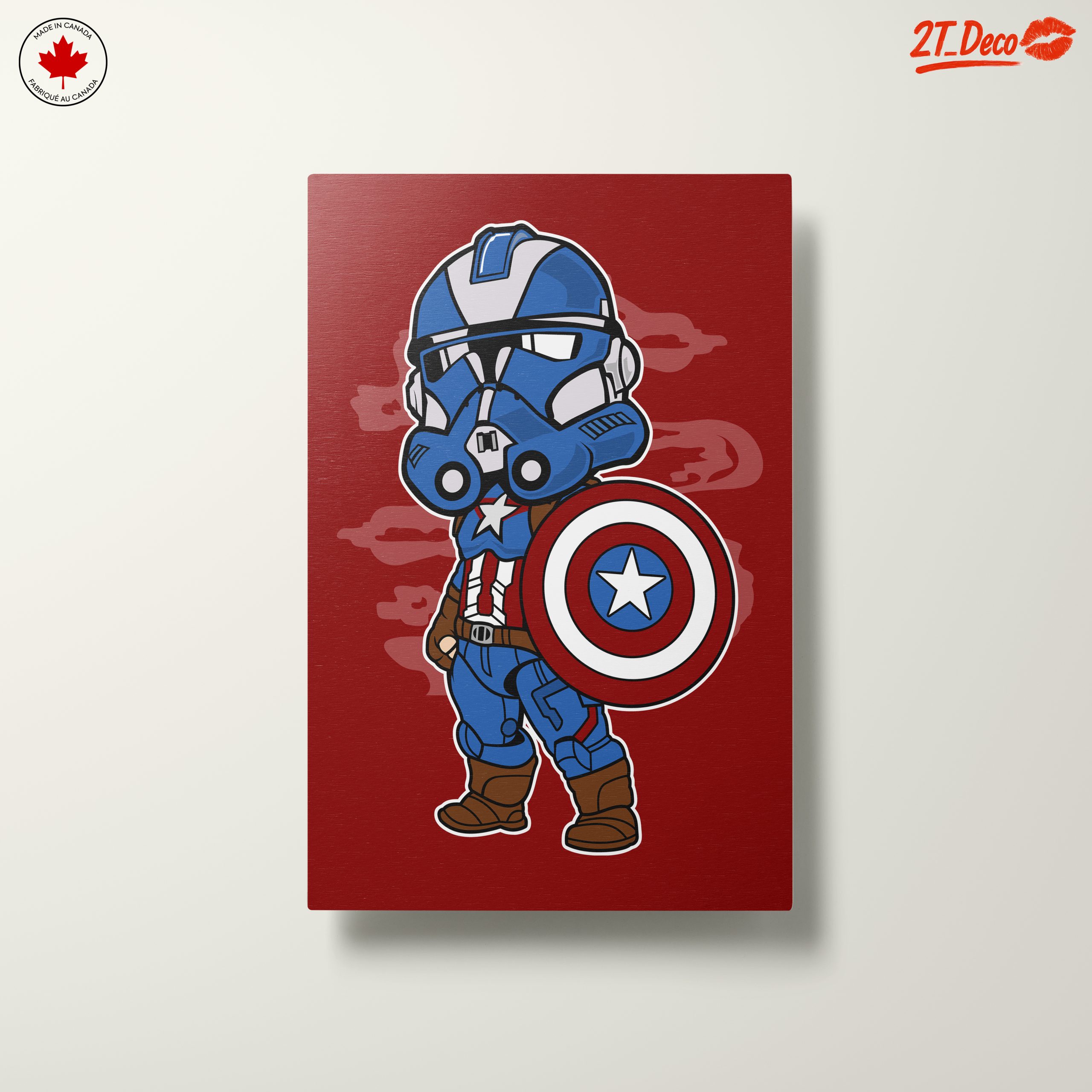 Cute Captain America Character Art 2 - Image 10