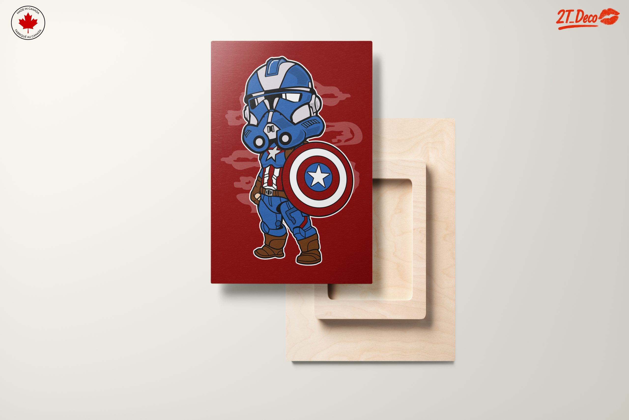 Cute Captain America Character Art 2 - Image 11