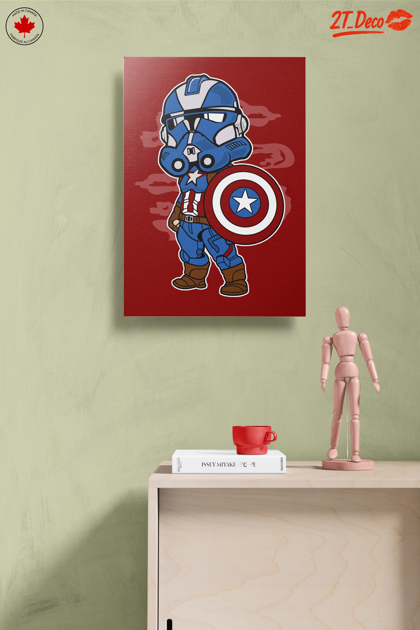 Cute Captain America Character Art 2 - Image 14