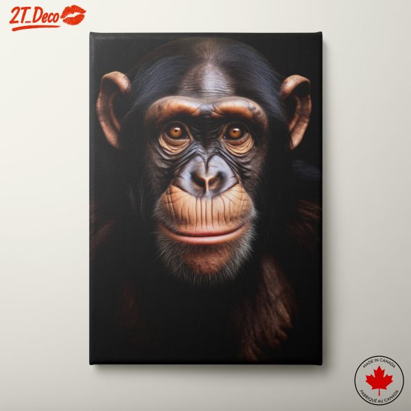 Realistic Primate Portrait