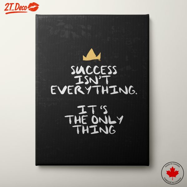 Inspirational Success Quote Art