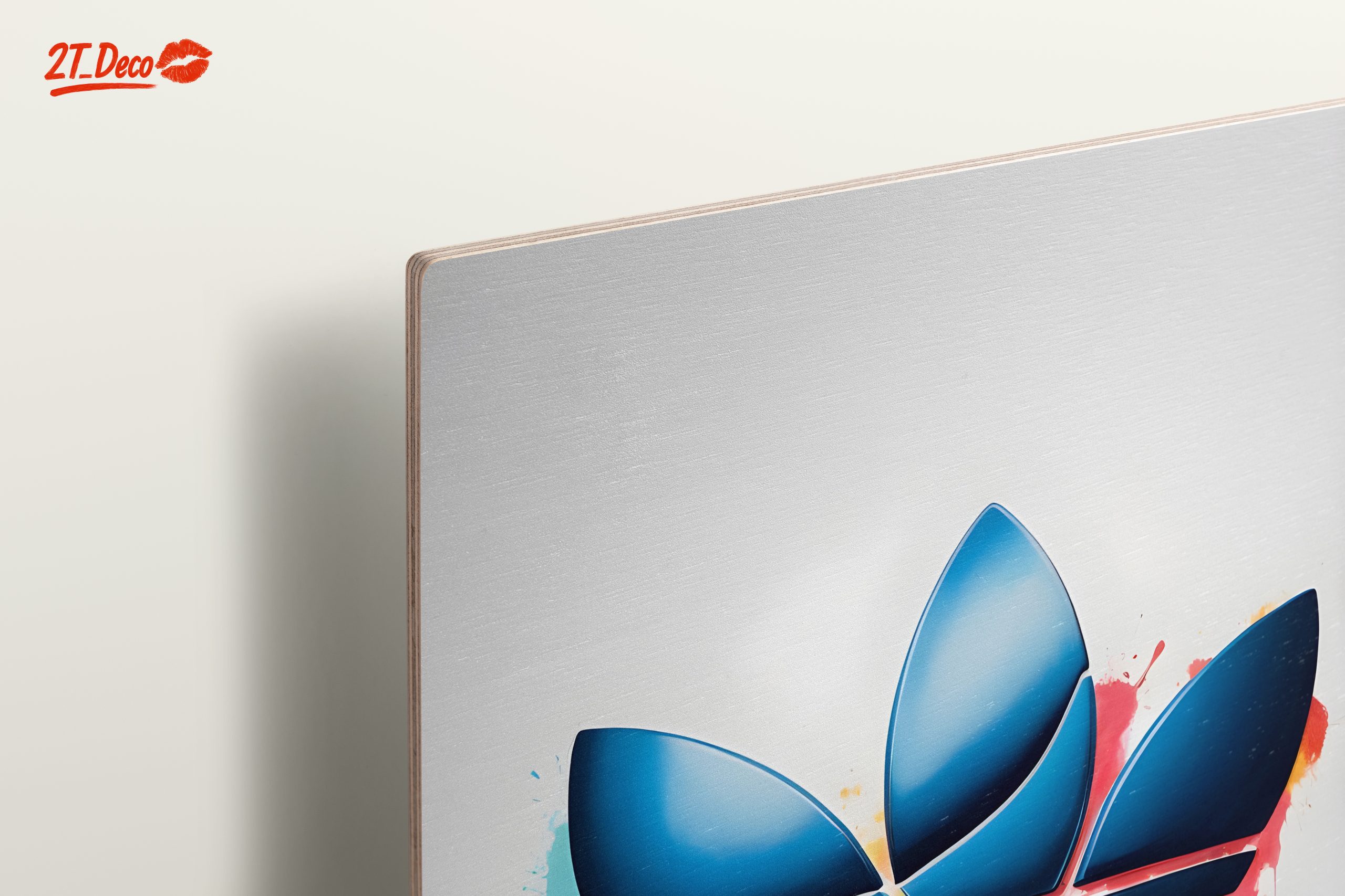 Adidas Logo Art with Abstract Colors - Image 15