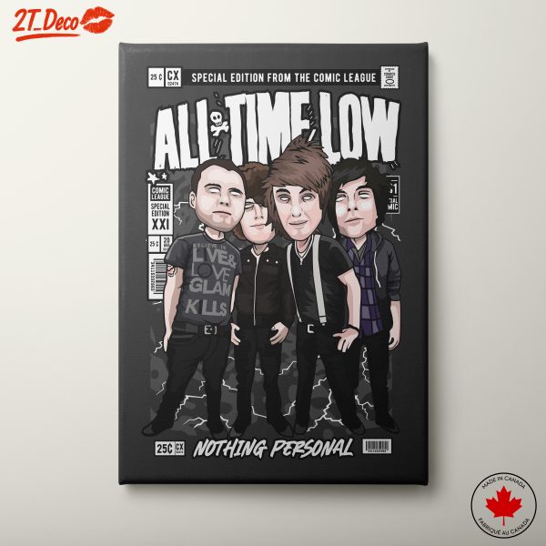 All Time Low Music Group Illustration Art