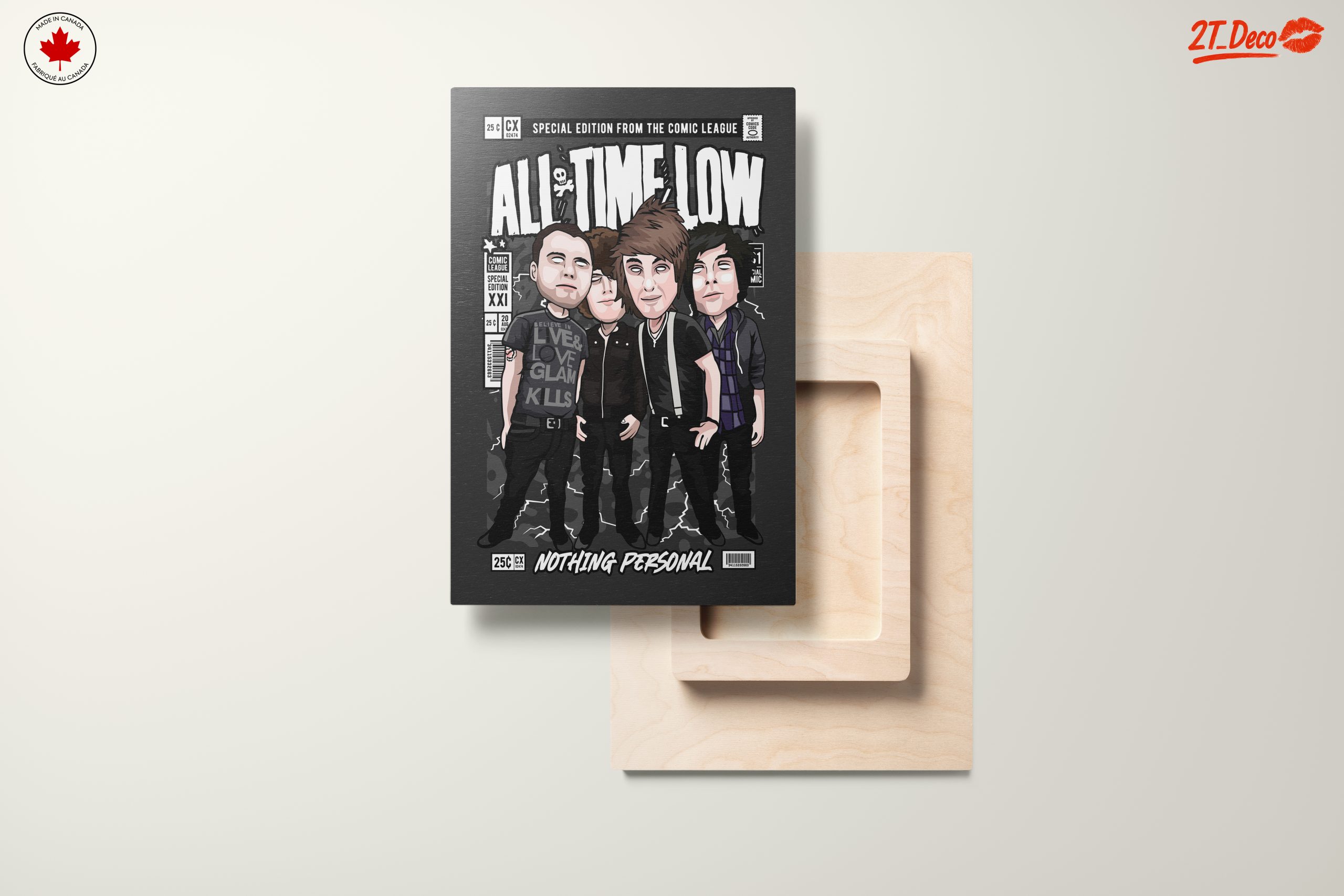 All Time Low Music Group Illustration Art - Image 11