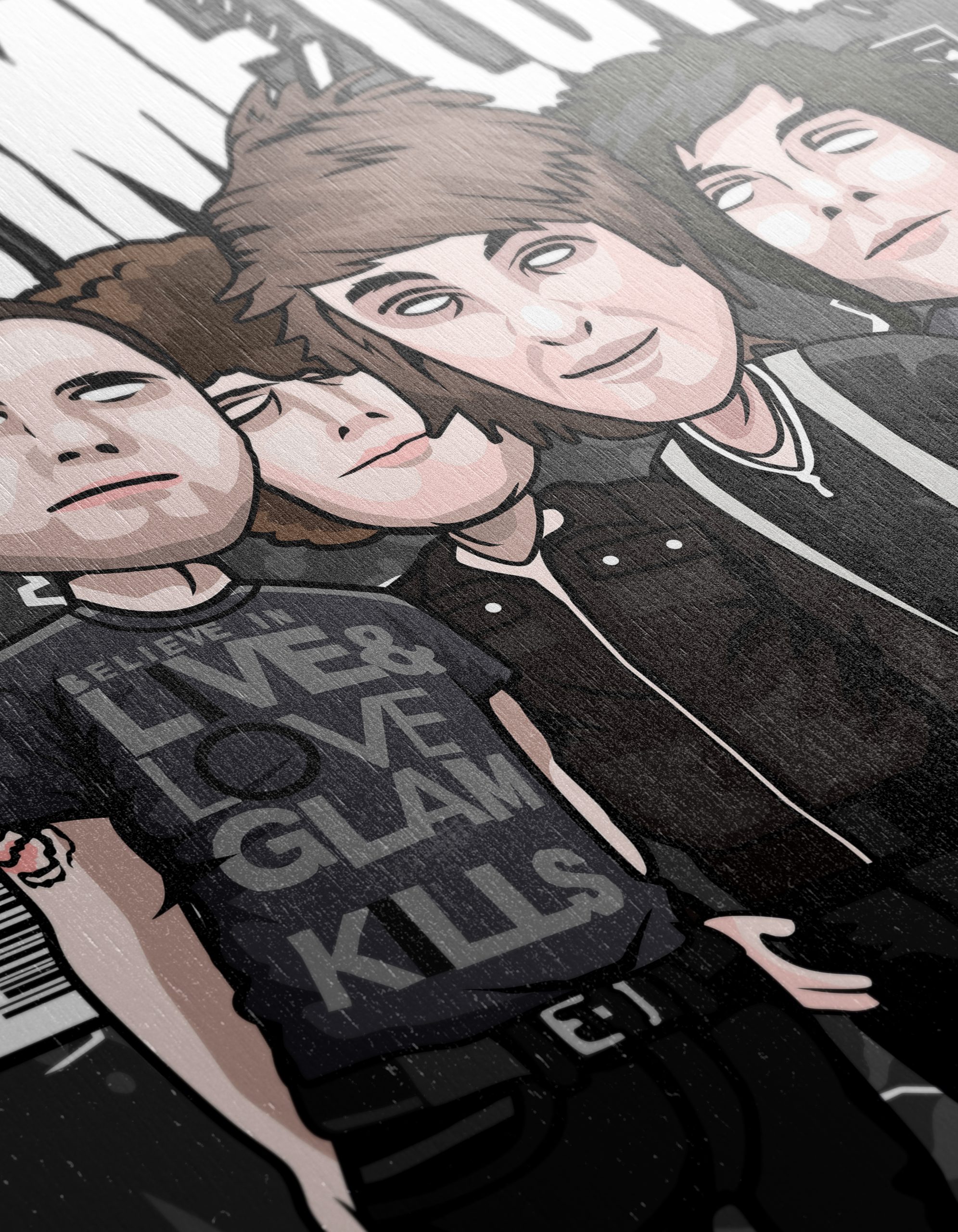 All Time Low Music Group Illustration Art - Image 12