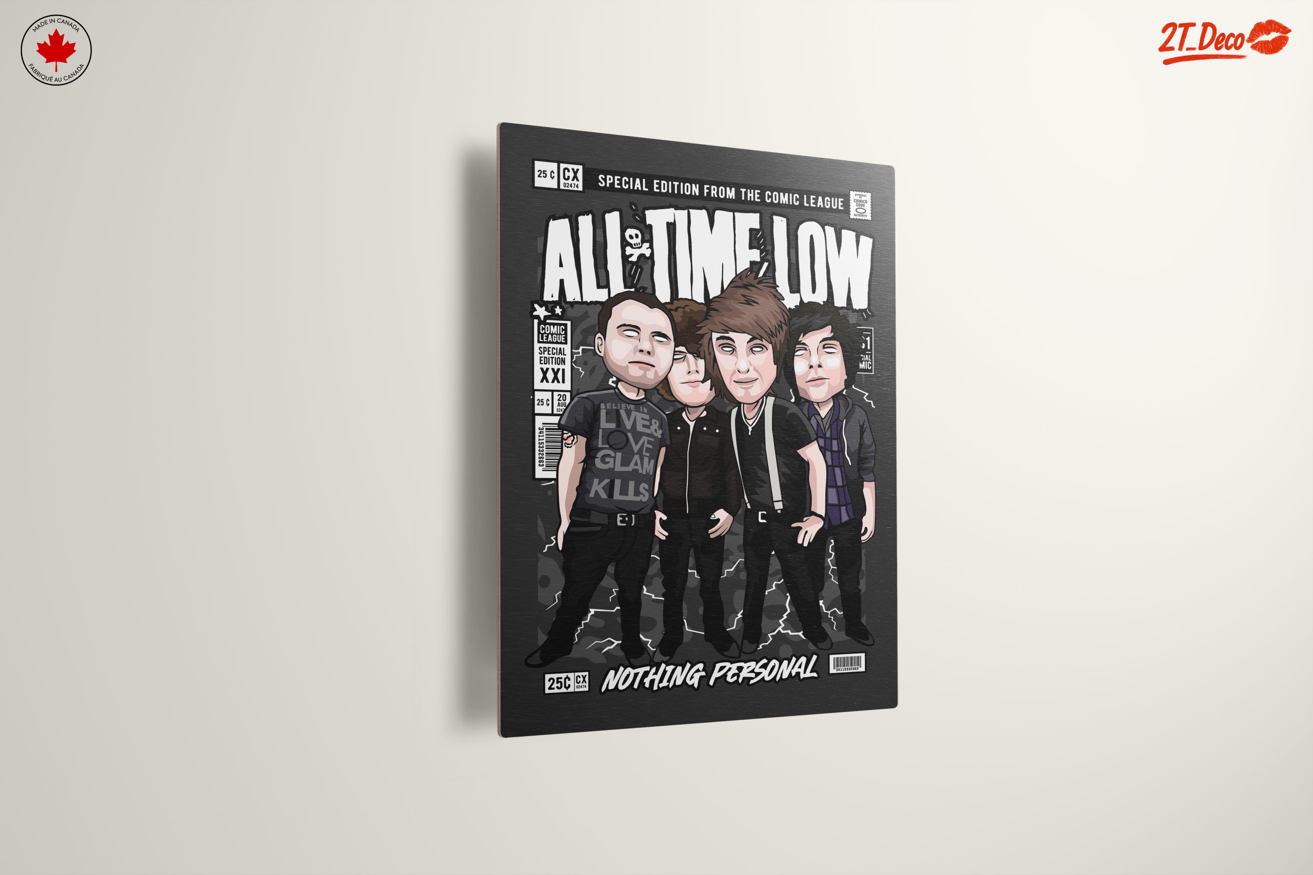 All Time Low Music Group Illustration Art - Image 13