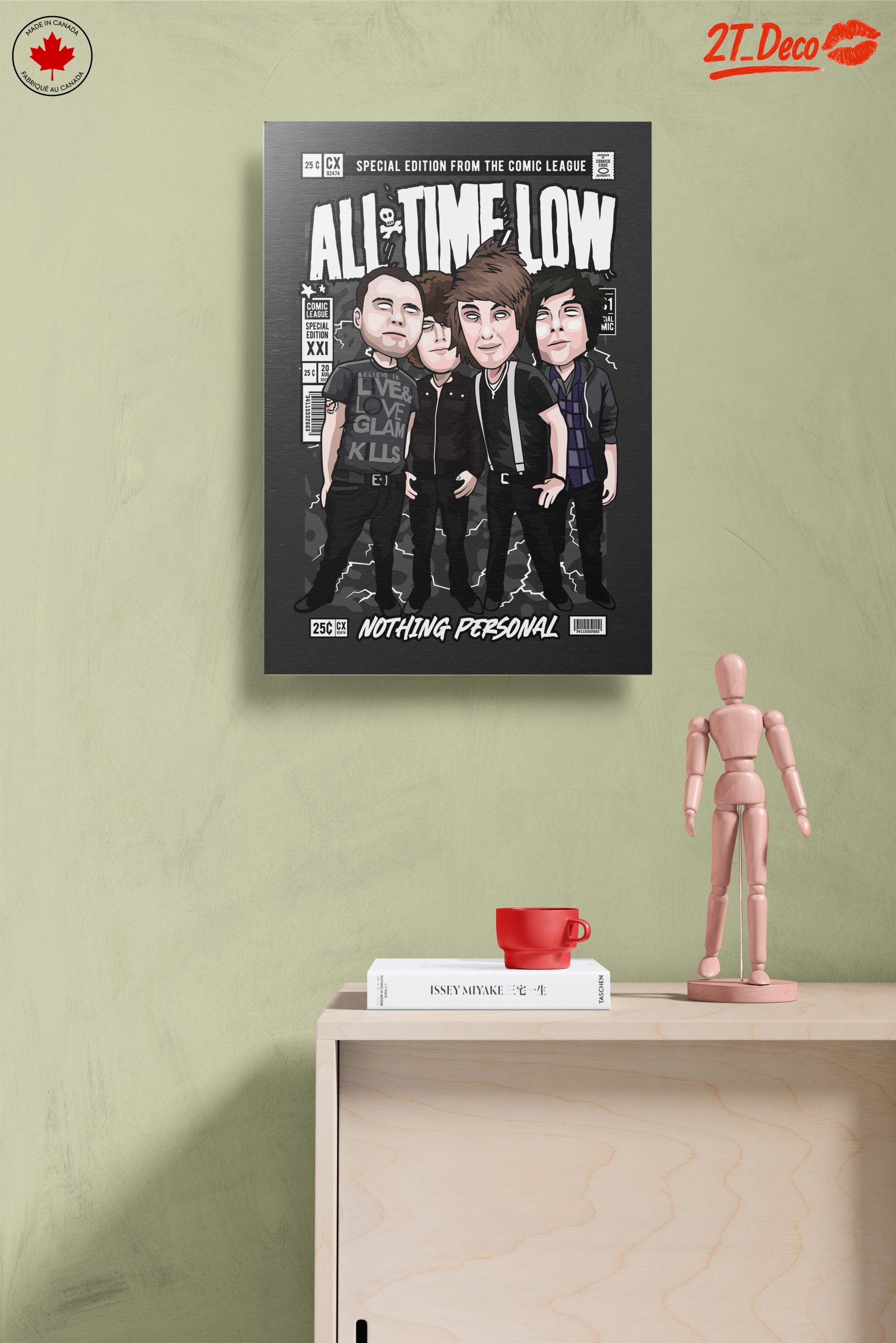 All Time Low Music Group Illustration Art - Image 14
