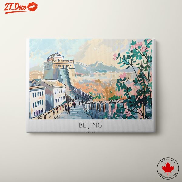 Beijing Cityscape Artwork