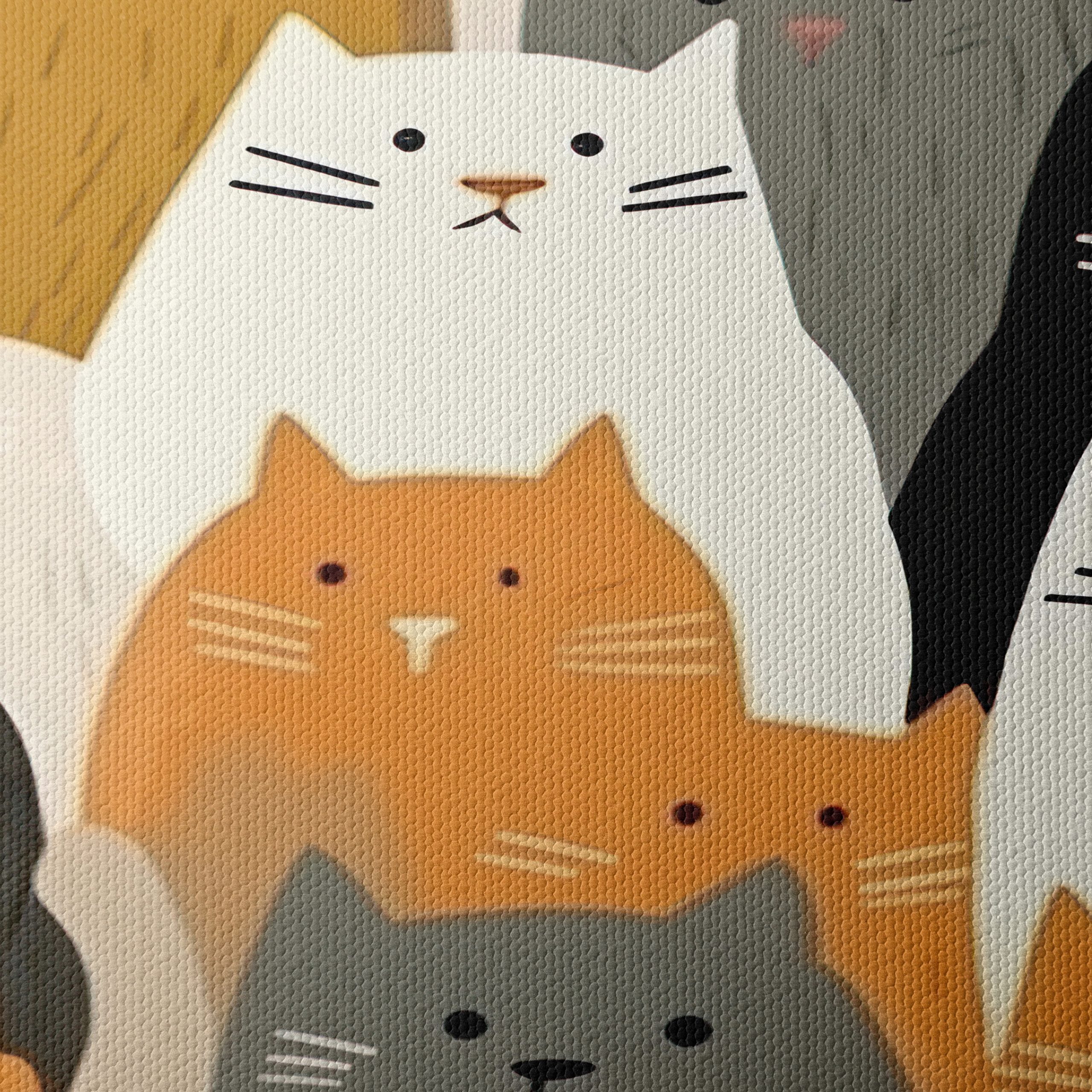 Colorful Cats Art Featuring Adorable Feline Characters - Image 4