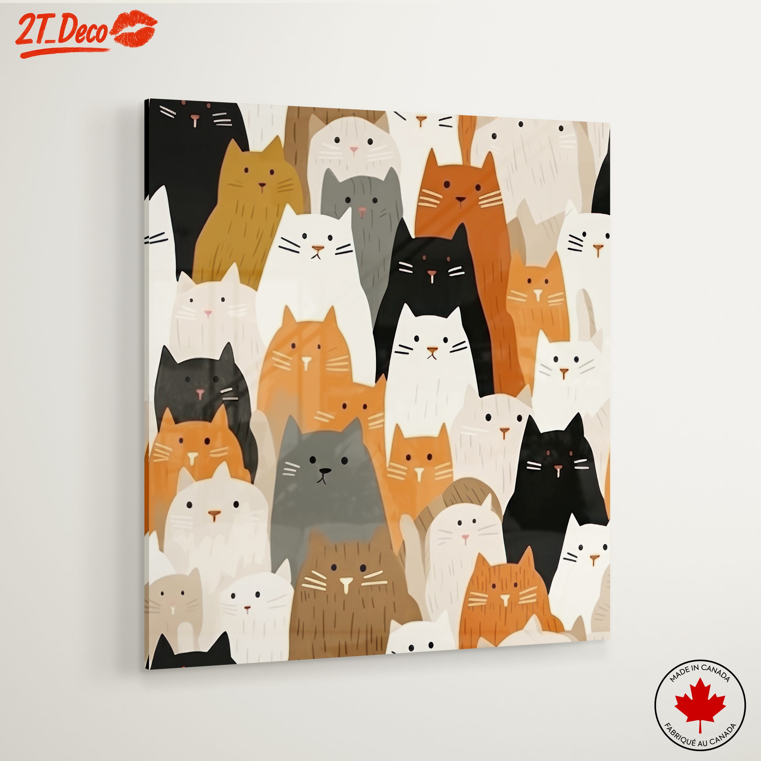Colorful Cats Art Featuring Adorable Feline Characters - Image 6