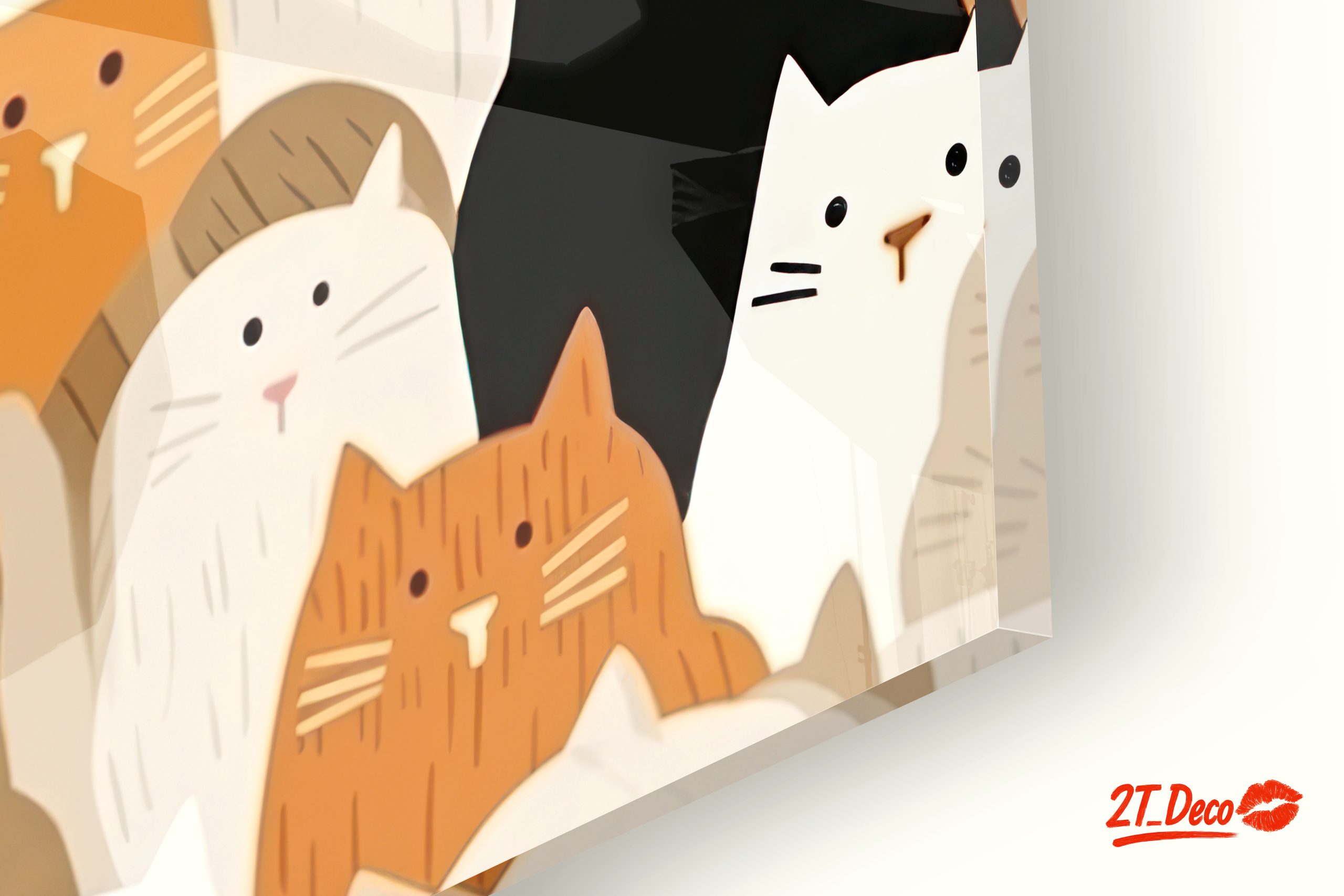 Colorful Cats Art Featuring Adorable Feline Characters - Image 9
