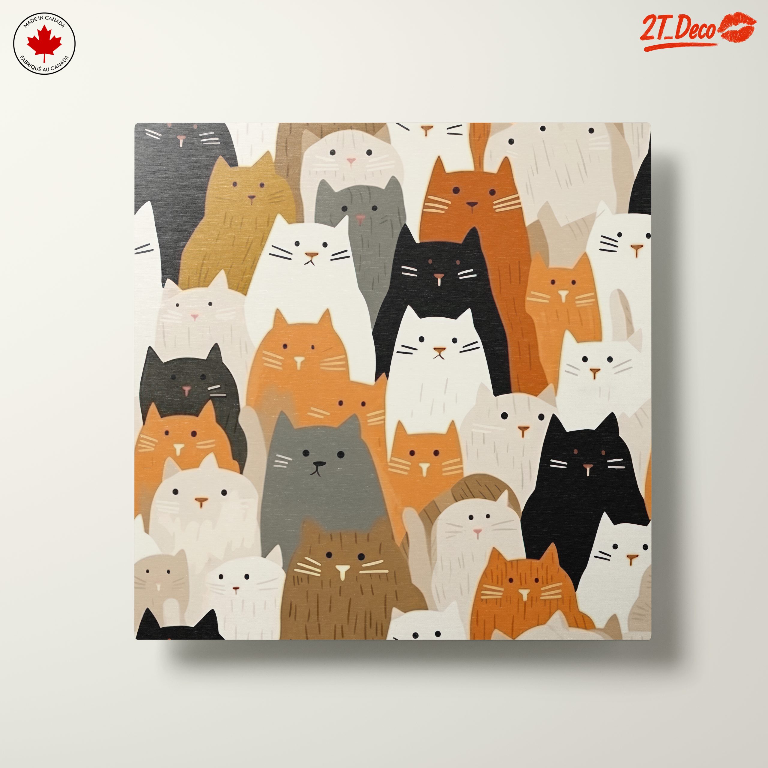 Colorful Cats Art Featuring Adorable Feline Characters - Image 10