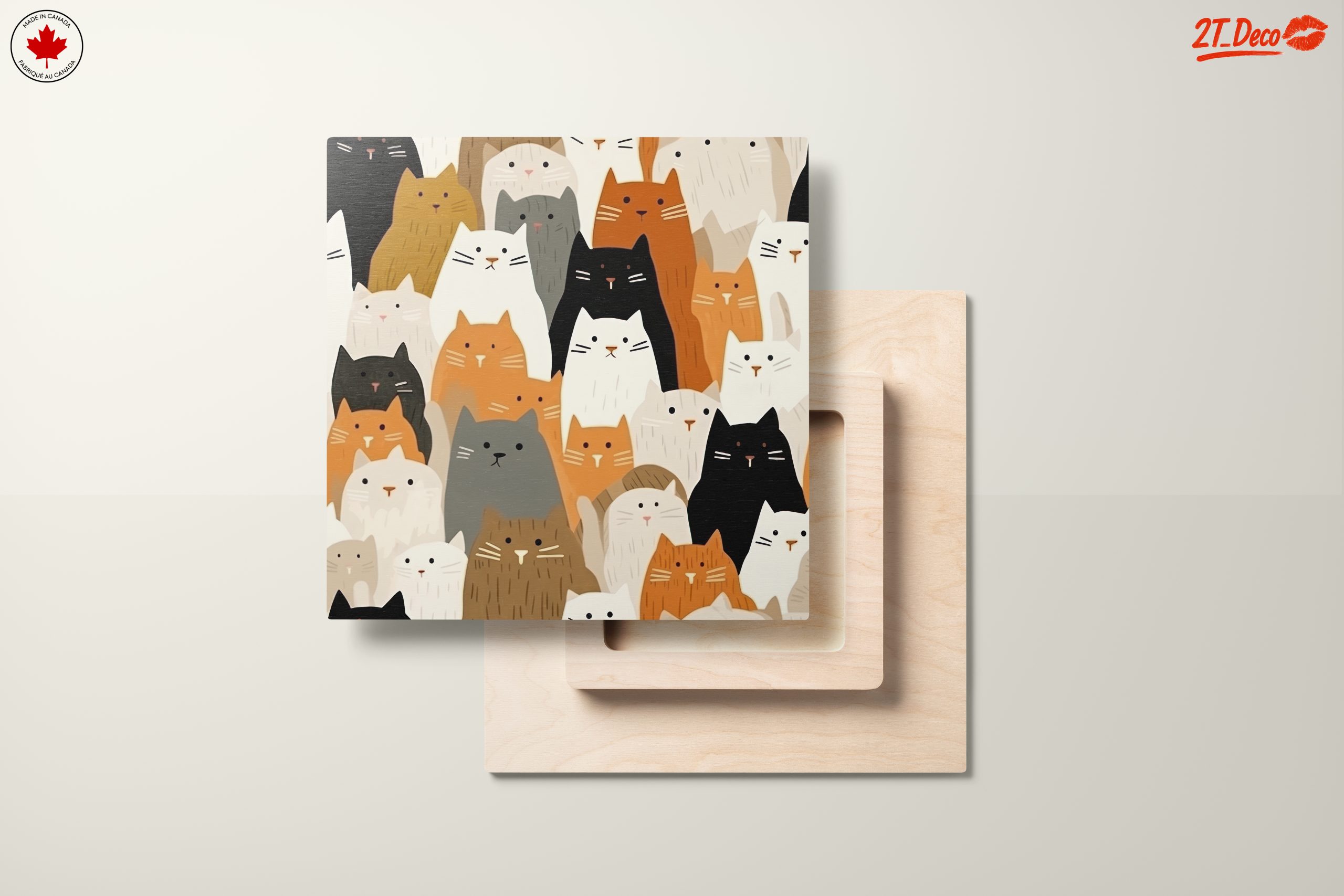 Colorful Cats Art Featuring Adorable Feline Characters - Image 11