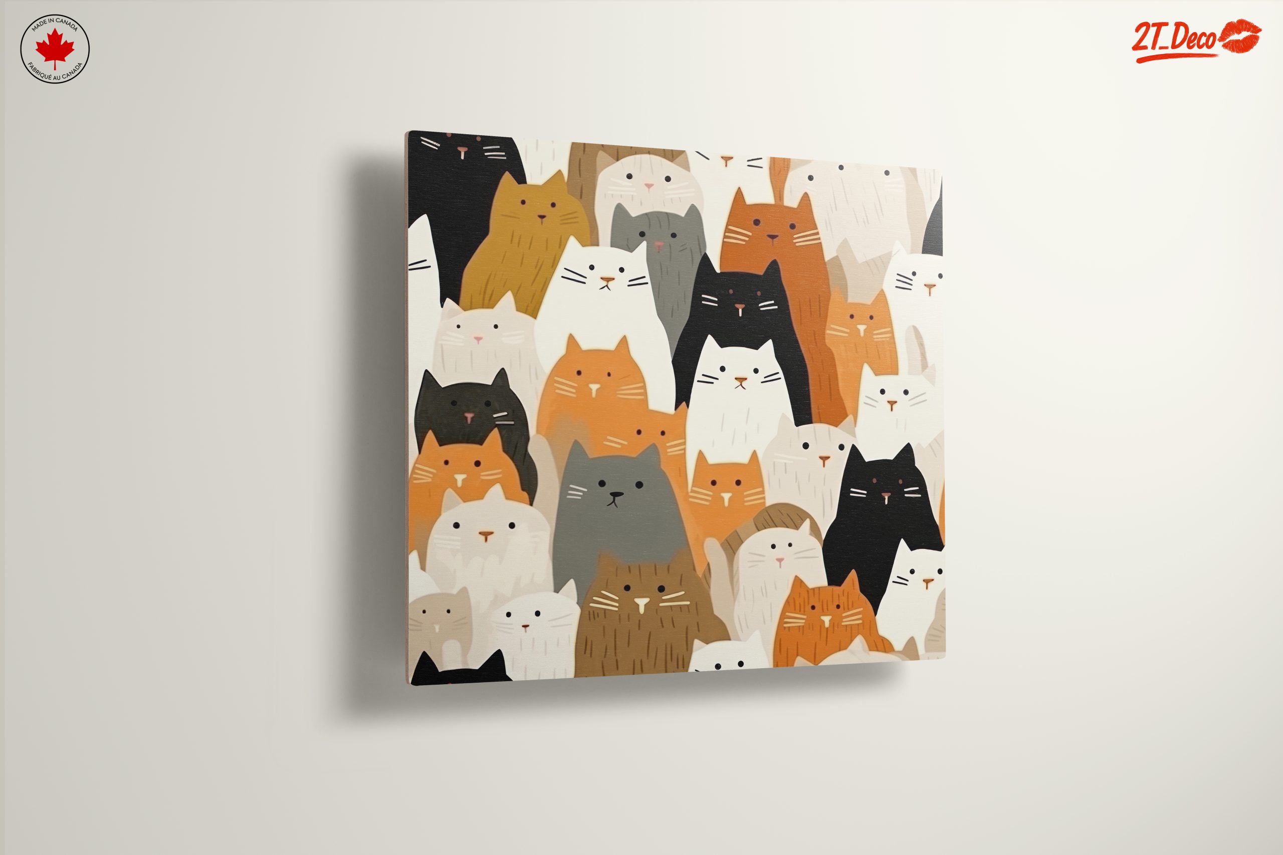 Colorful Cats Art Featuring Adorable Feline Characters - Image 13