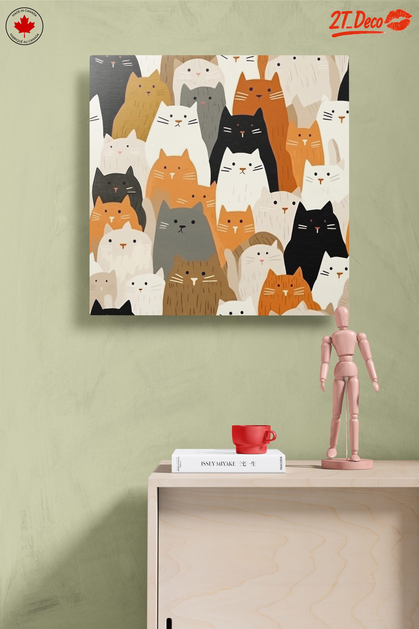 Colorful Cats Art Featuring Adorable Feline Characters - Image 14