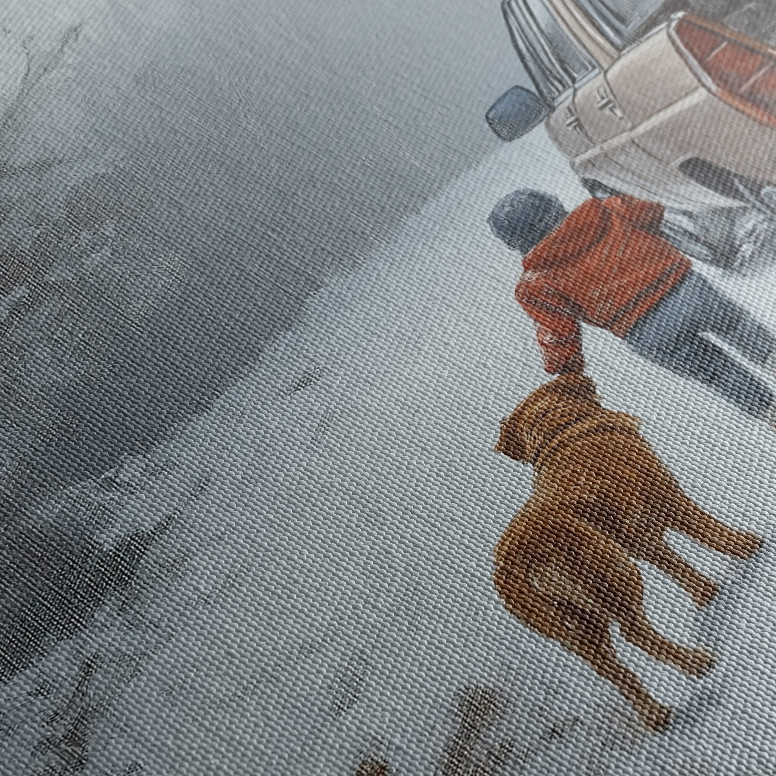 Winter Family Outing with Dog - Image 5