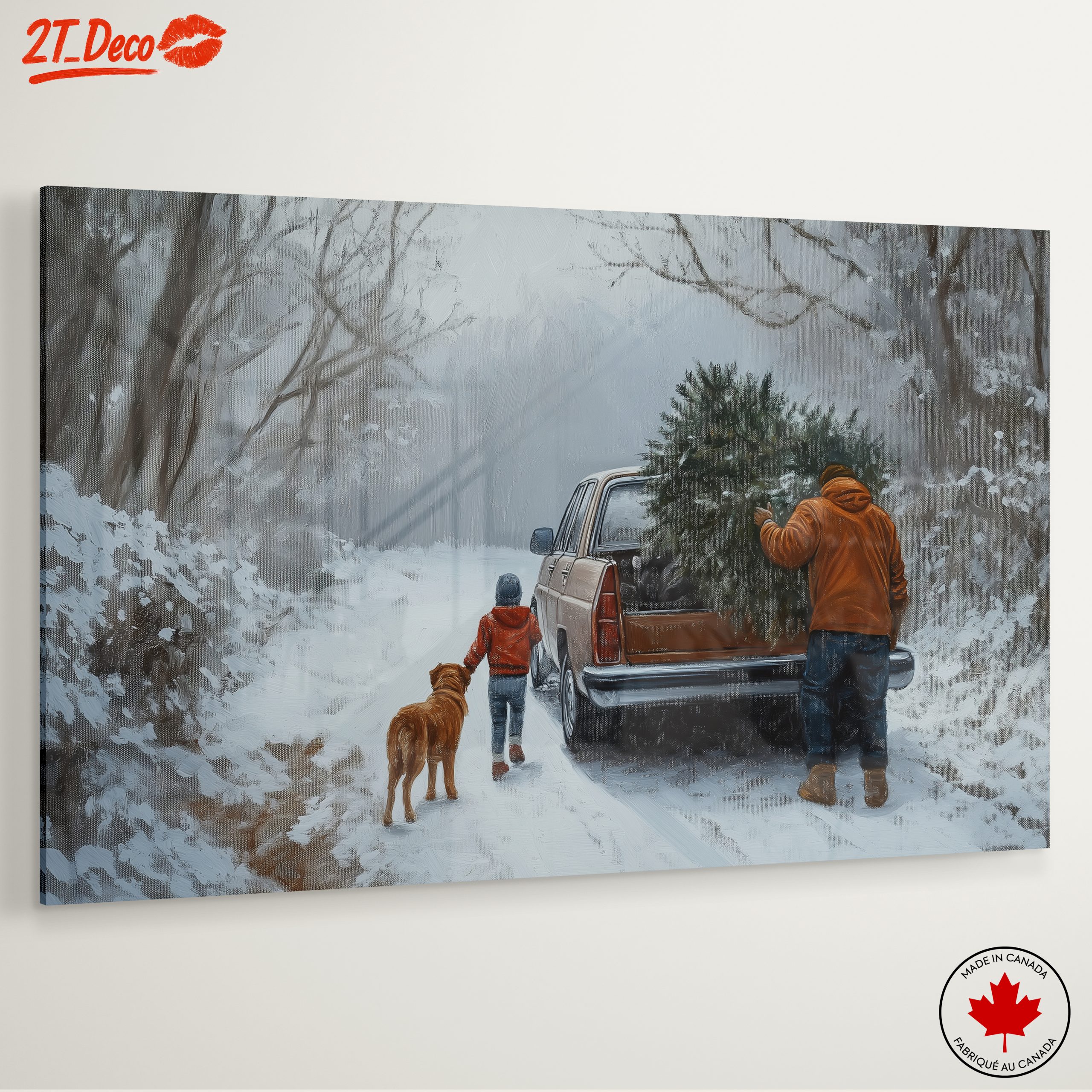 Winter Family Outing with Dog - Image 6