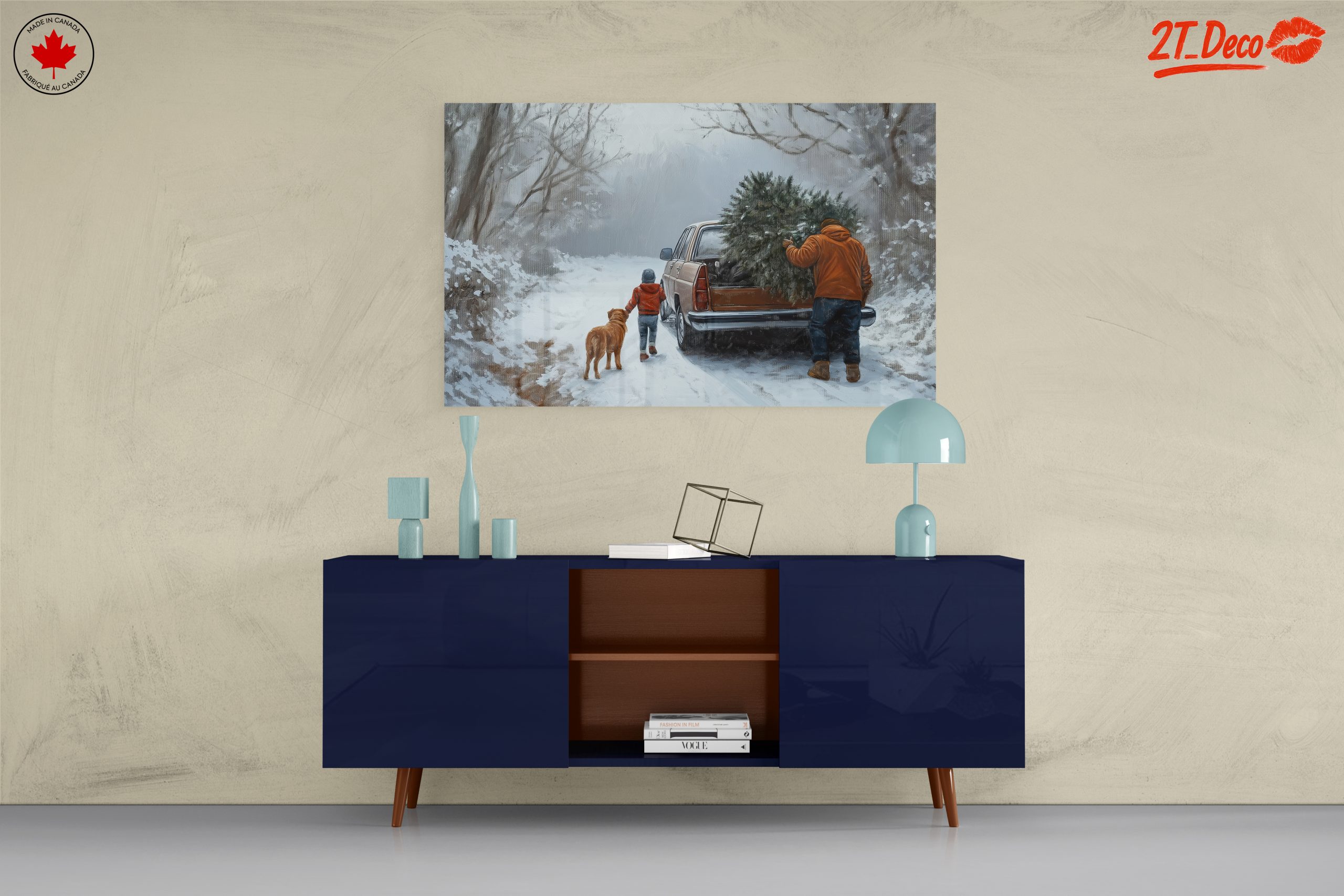 Winter Family Outing with Dog - Image 8