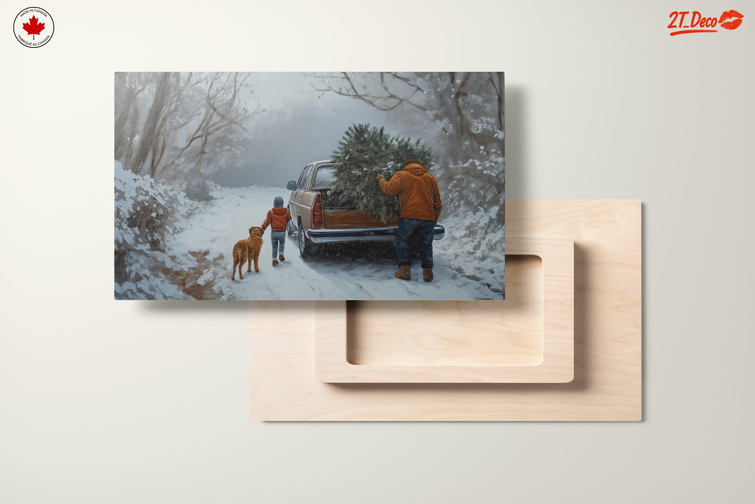 Winter Family Outing with Dog - Image 11
