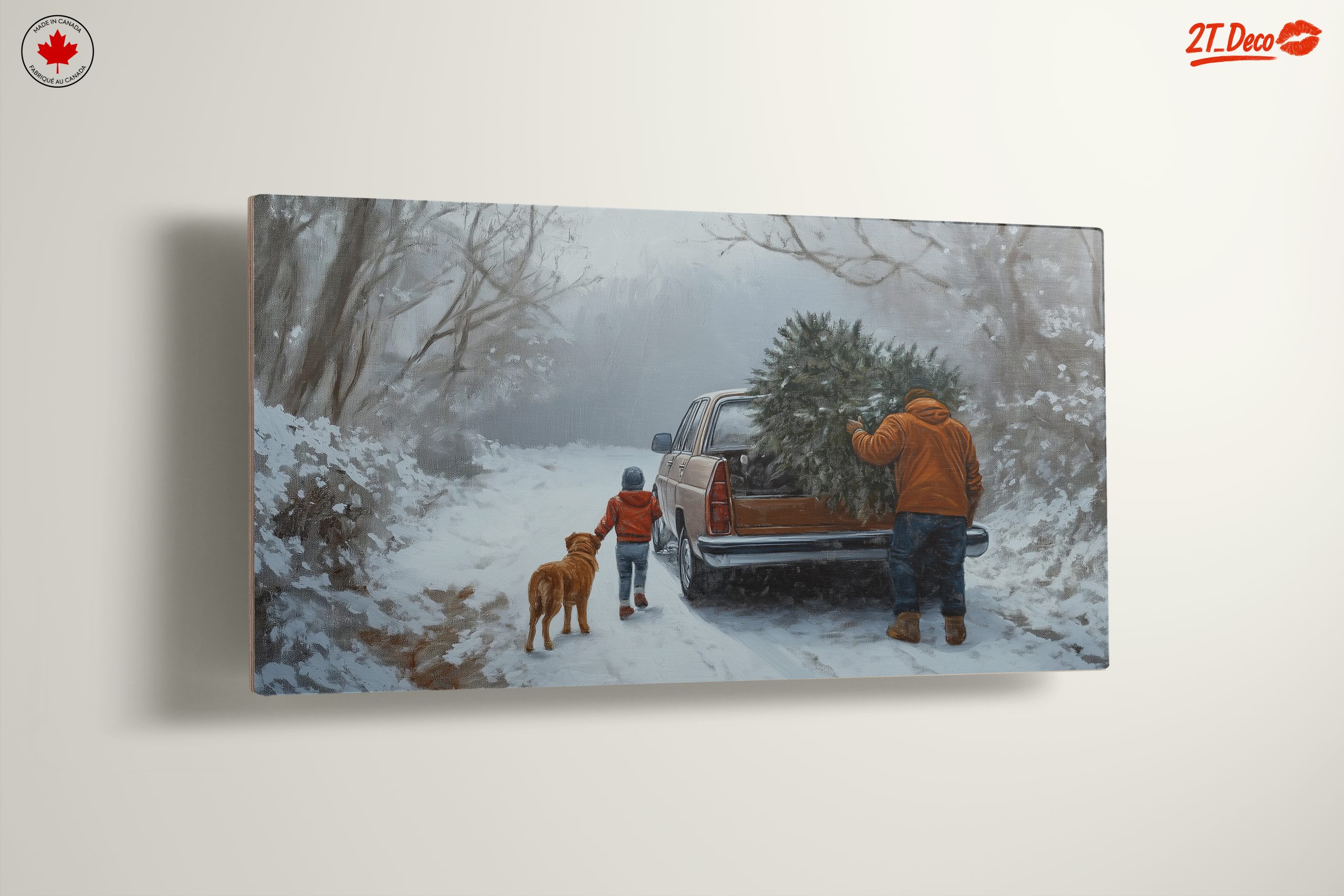 Winter Family Outing with Dog - Image 13
