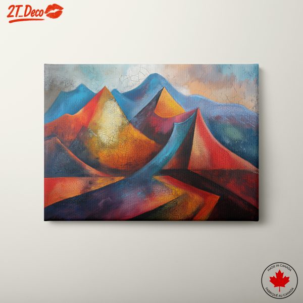 Vibrant Abstract Landscape Art 2