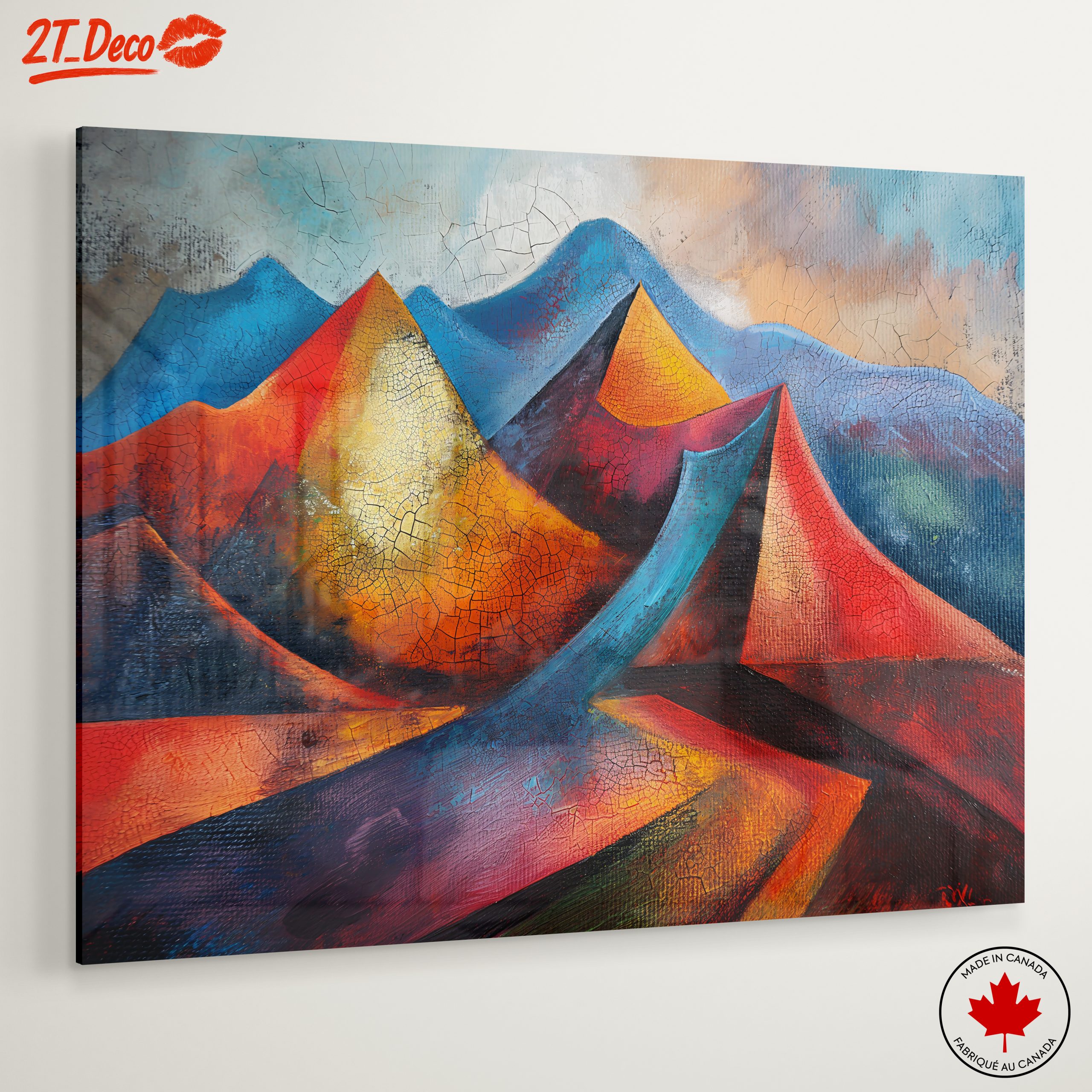 Vibrant Abstract Landscape Art 2 - Image 6